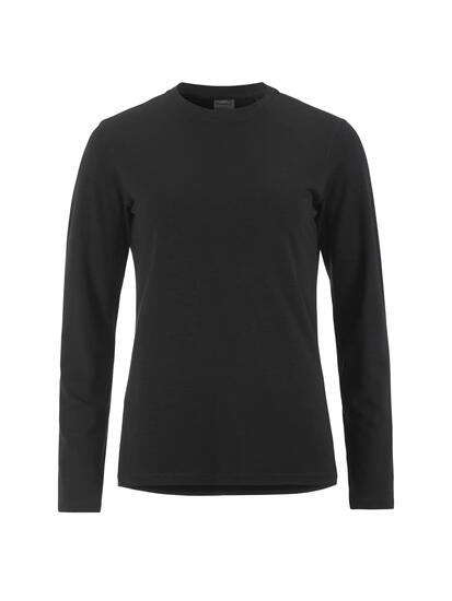 craft Wool Jersey LS CN W — Maillot manches longues en laine mérinos, chaud et