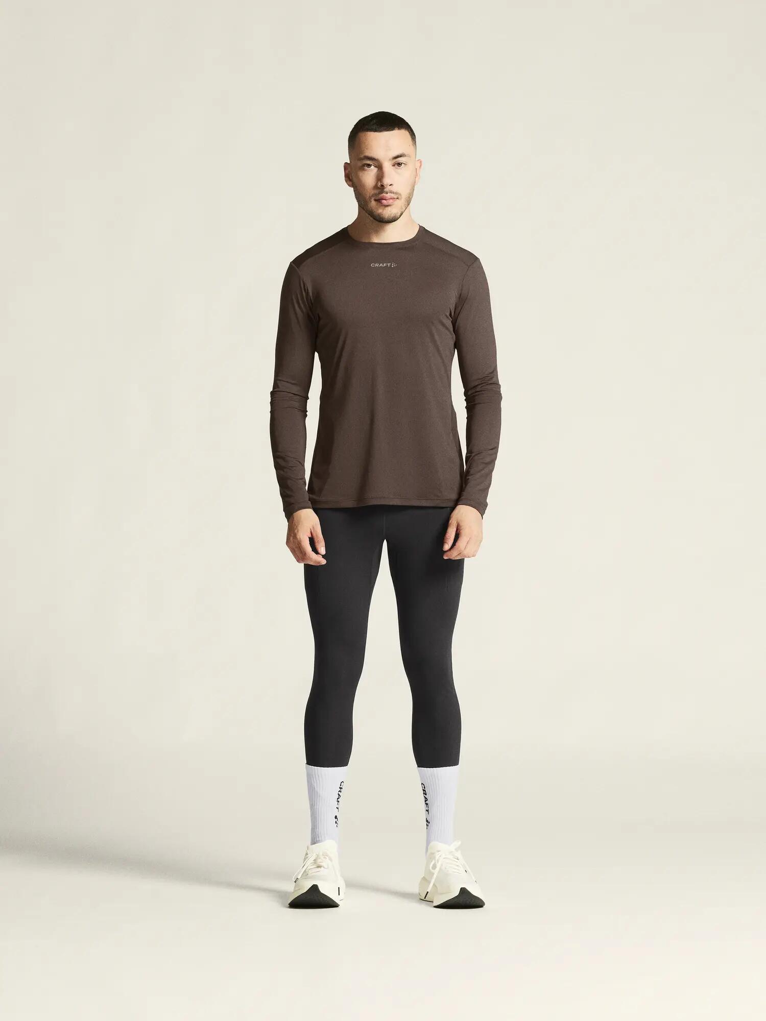 craft ADV Essence LS Tee 2 M - Langarm-Trainingsshirt, atmungsaktiv – Prune 7/7