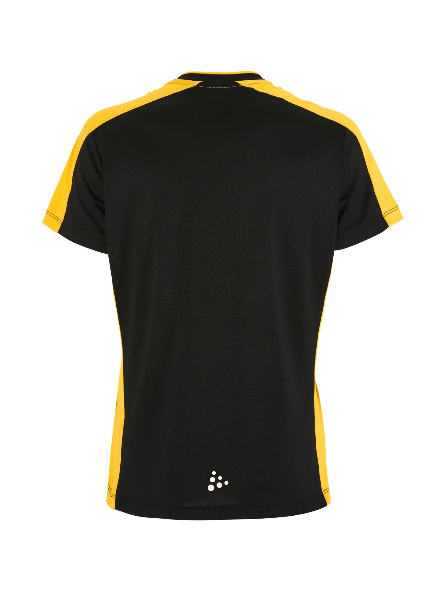 craft Evolve 2.0 Contrast Jersey W – funktionaler Jacquard – Black/Sweden yellow 3/7