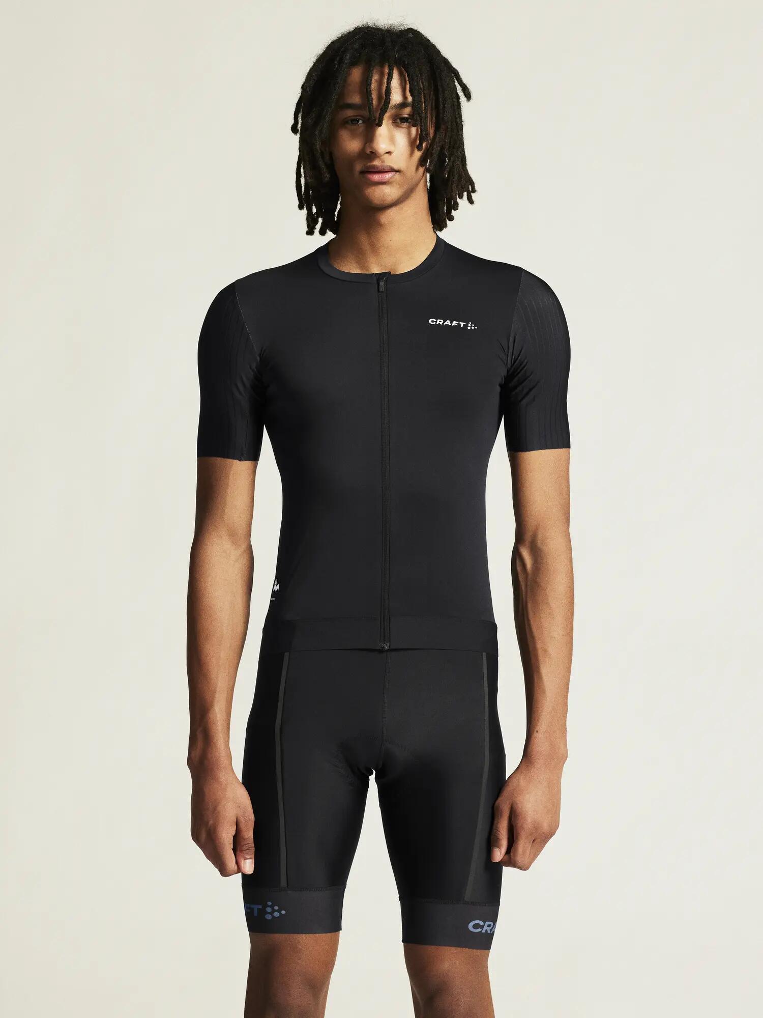 craft Maillot Endur Aero M – aérodynamique, manches longues – Black/Black 7/7