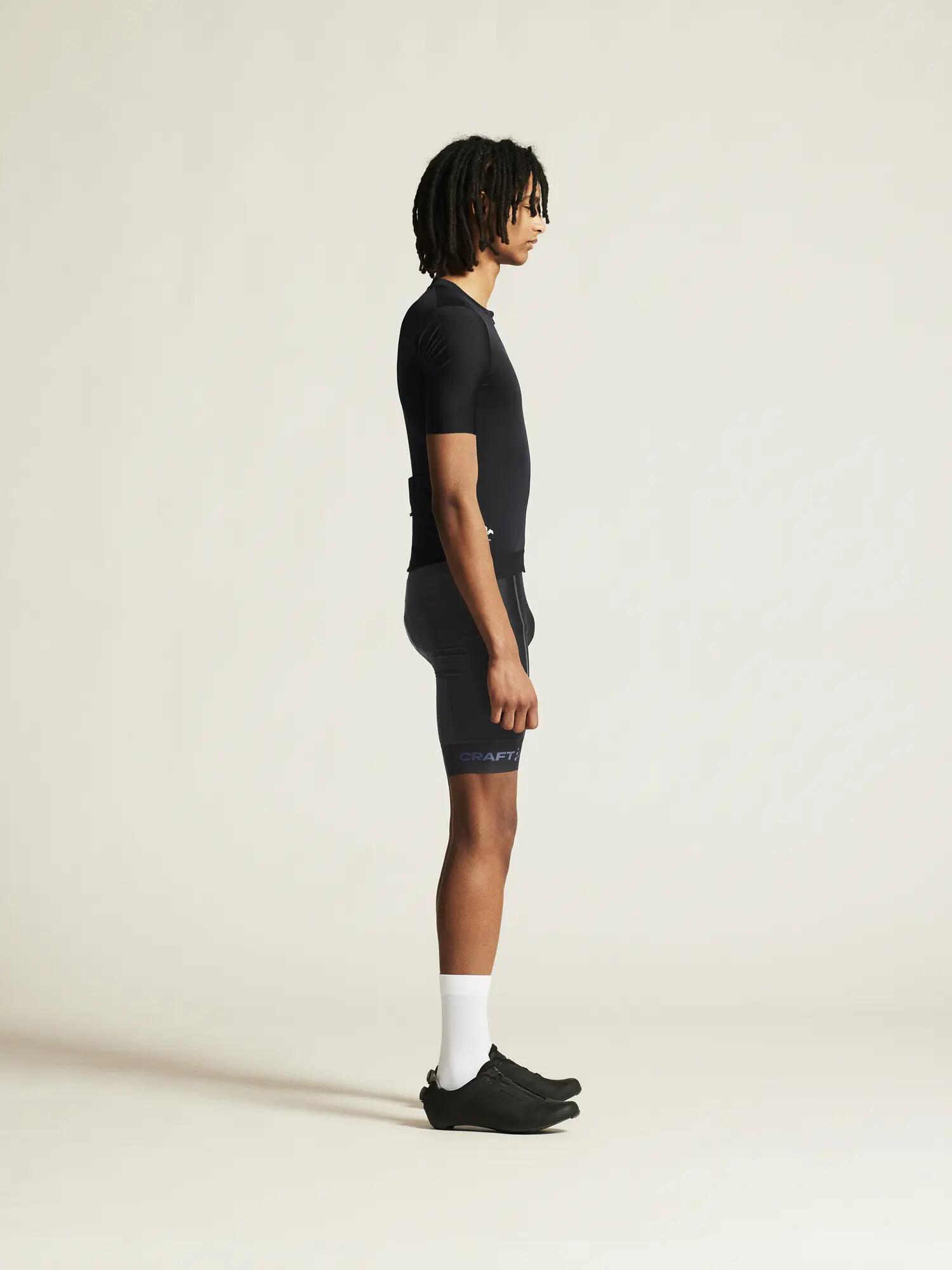 craft Maillot Endur Aero M – aérodynamique, manches longues – Black/Black 6/7