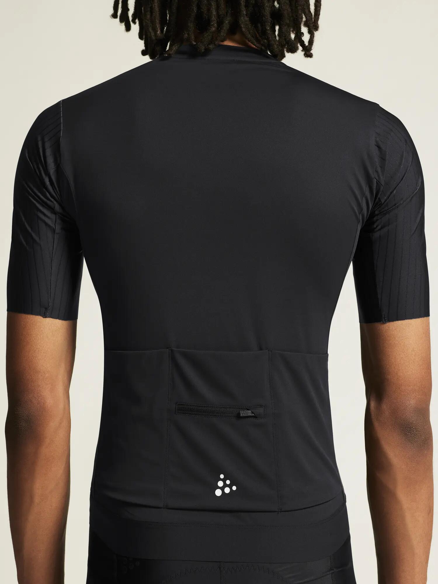craft Maillot Endur Aero M – aérodynamique, manches longues – Black/Black 5/7