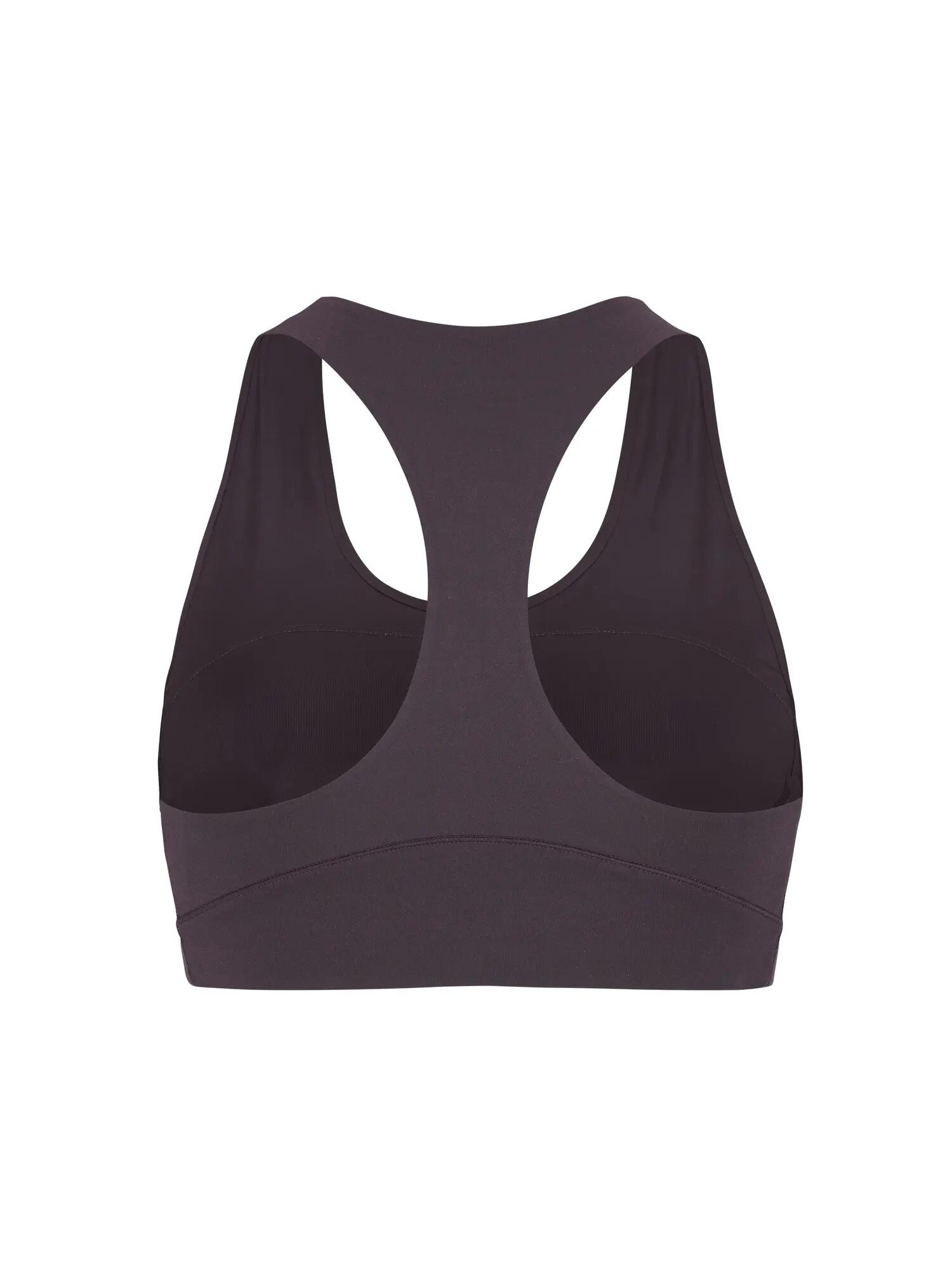 craft Brassière Collective rembourrée pour femme — tissu recyclé doux – Dk Plum 6/7