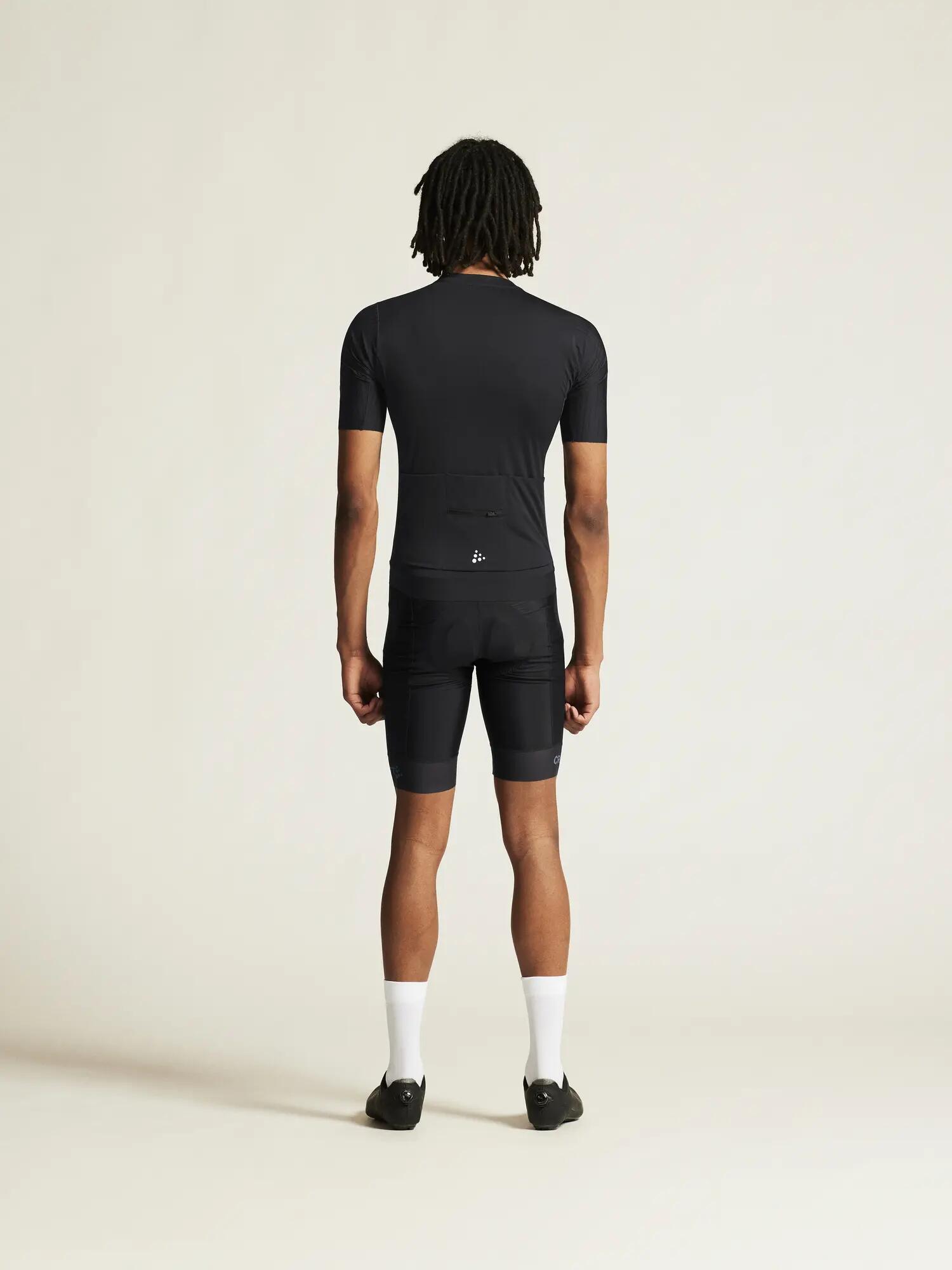 craft Maillot Endur Aero M – aérodynamique, manches longues – Black/Black 3/7