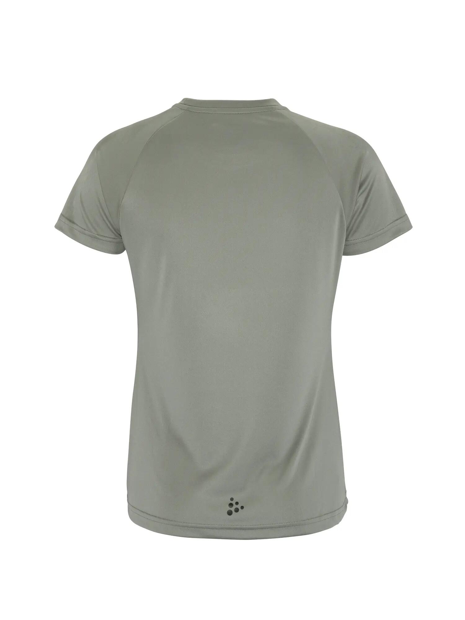 craft CORE Essence Logo Tee W aus recyceltem Polyester – Leaf 2/7