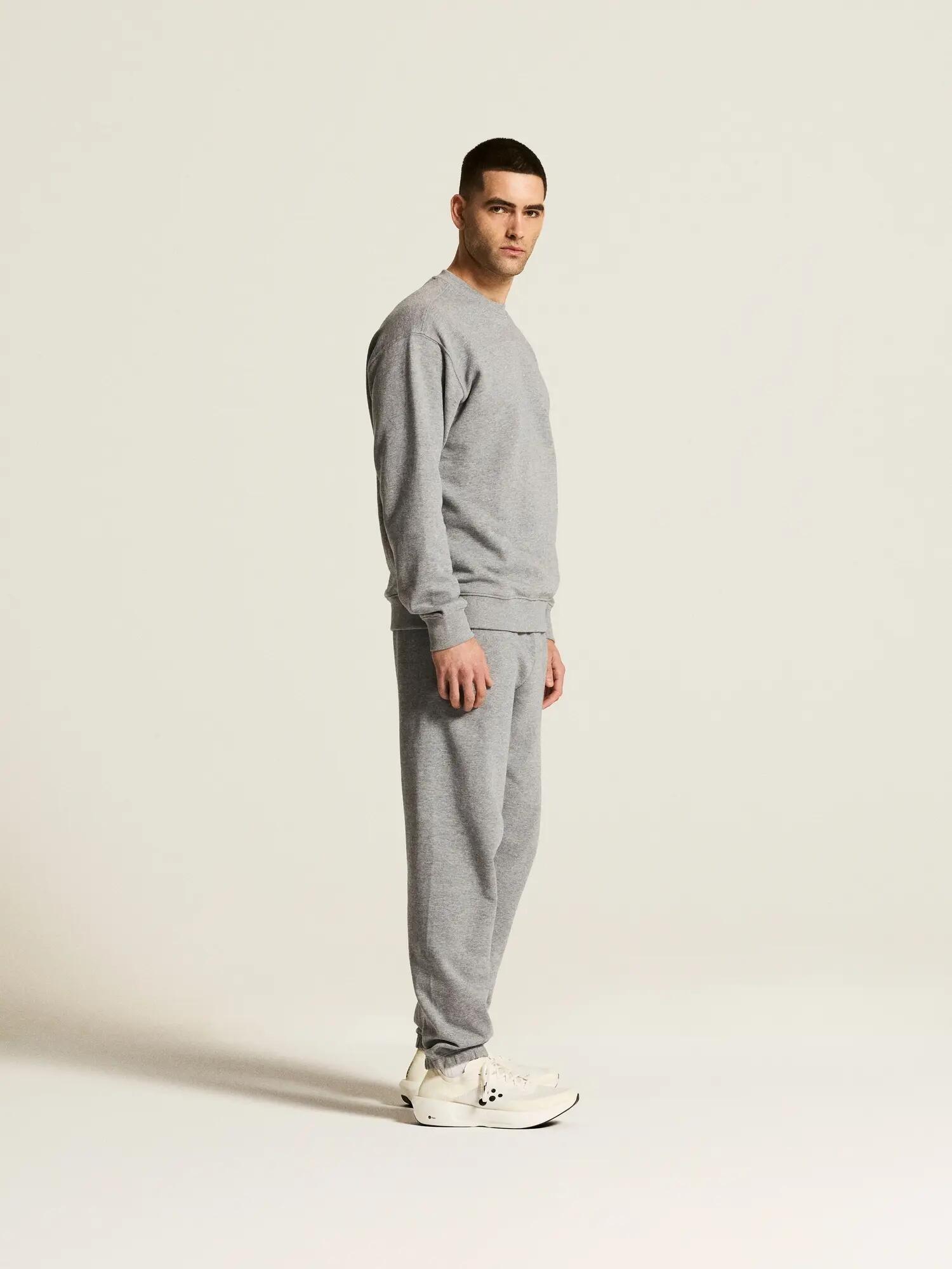 craft Sweatshirt Frequent RN M – 100% coton biologique, coupe relaxed – Grey 6/7
