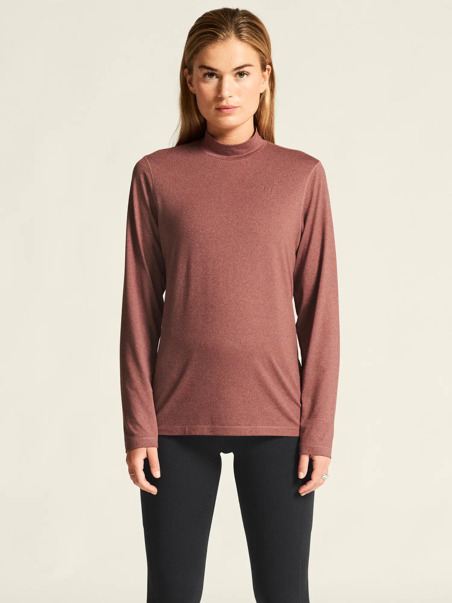 craft Flow MN LS W – Maillot manches longues doux et extensible – Rose 7/8