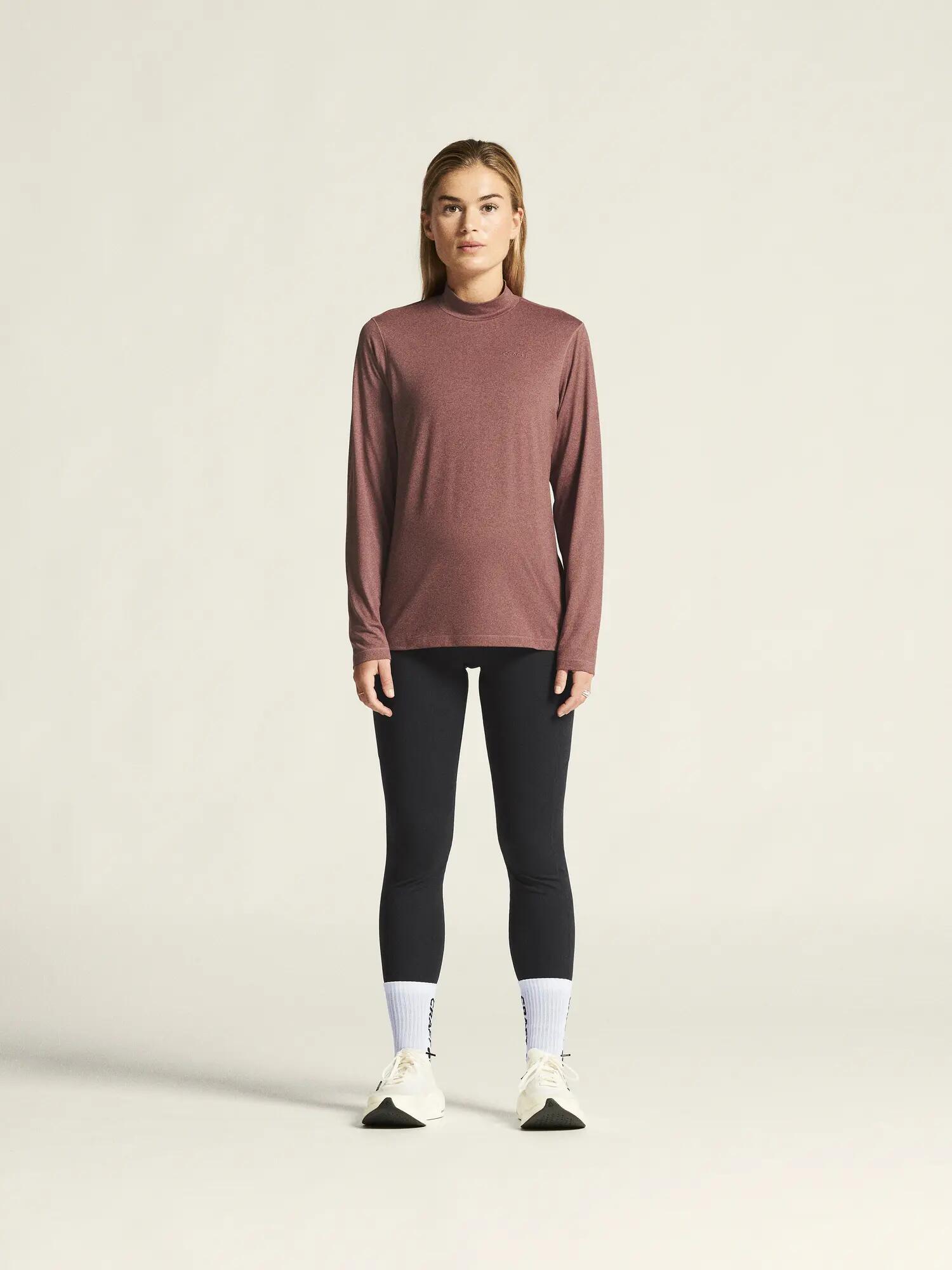 craft Flow MN LS W – Maillot manches longues doux et extensible – Rose 5/8