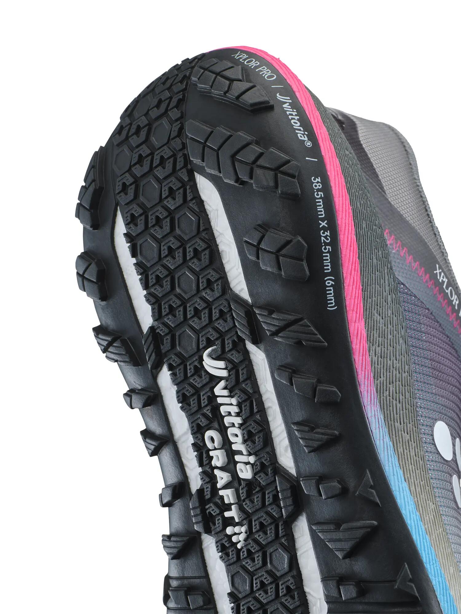 craft Xplor PRO W Laufschuh mit Vittoria‑inspiriertem Profil – Cloud/Grey 4/7