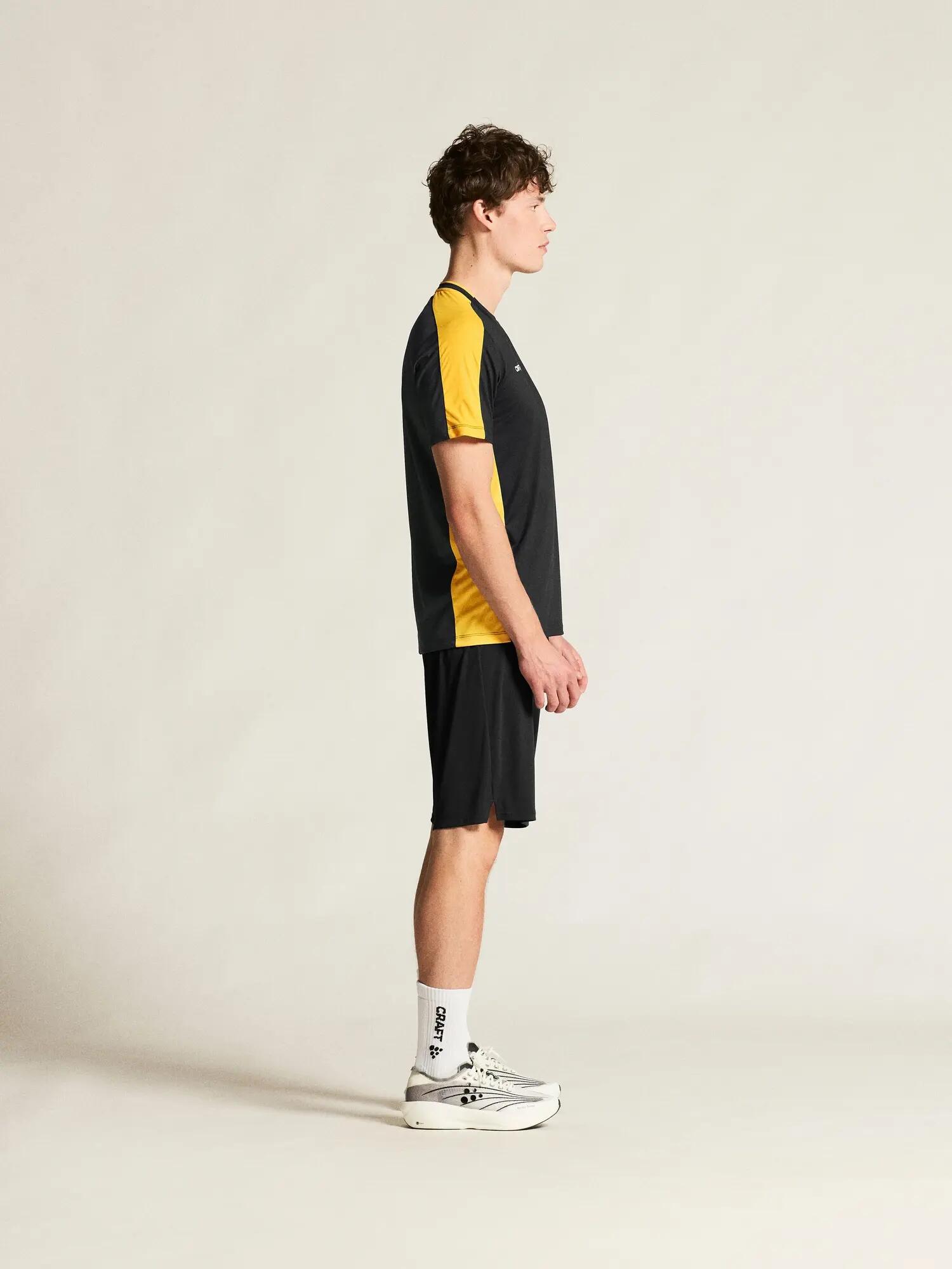 craft Evolve 2.0 Contrast Jersey M – Kontrast-Jersey in Jacquard – Black/Sweden 5/7