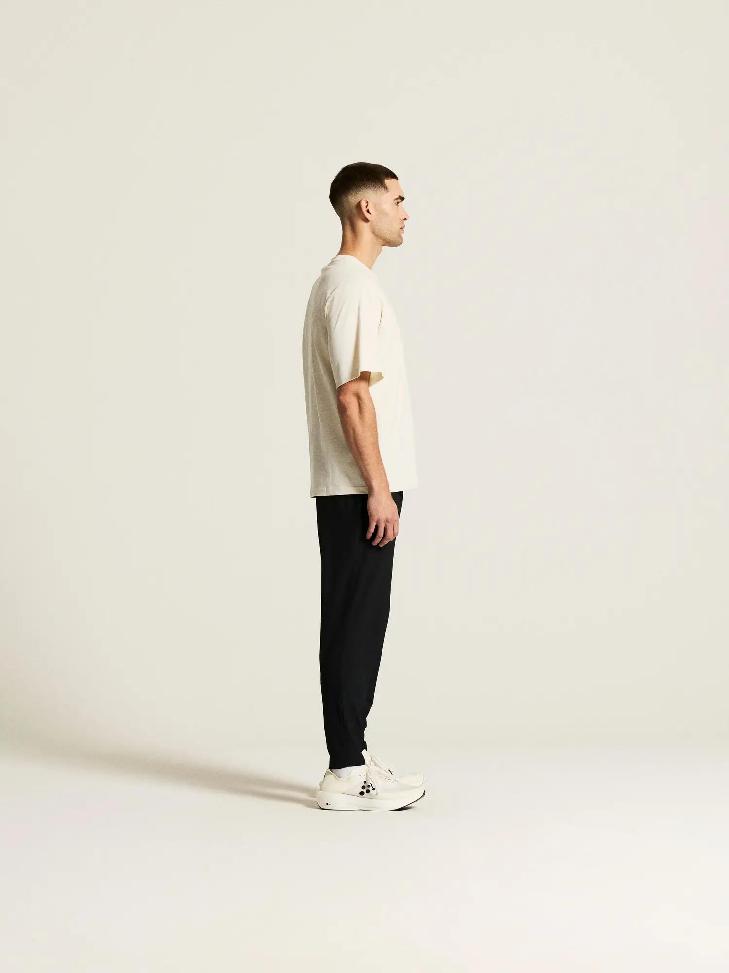 craft Frequent Heavy SS Tee M – T-shirt manches courtes en coton bio – Tofu 6/7