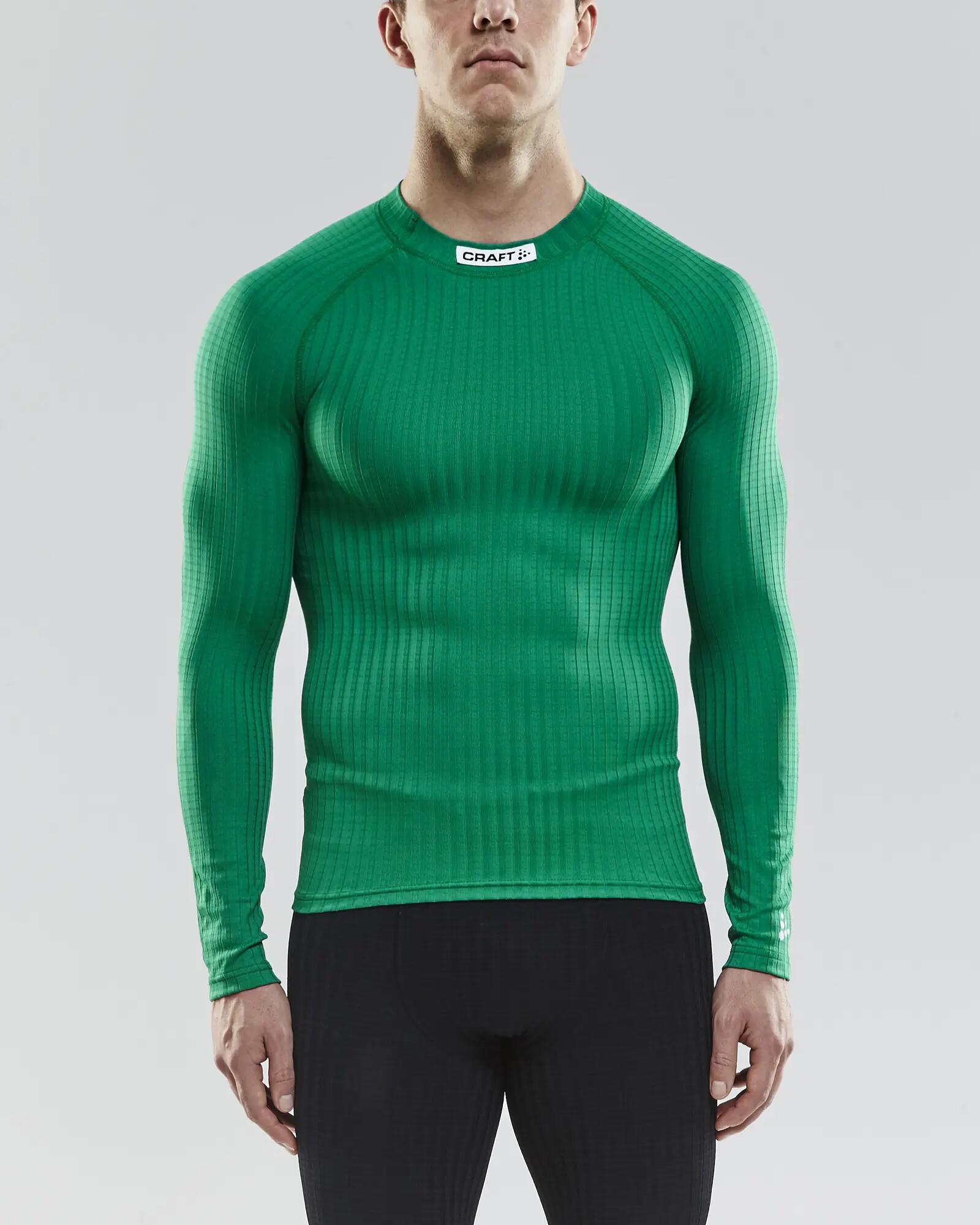 craft Progress Baselayer CN LS M - Licht technisch shirt – Team Green 2/4