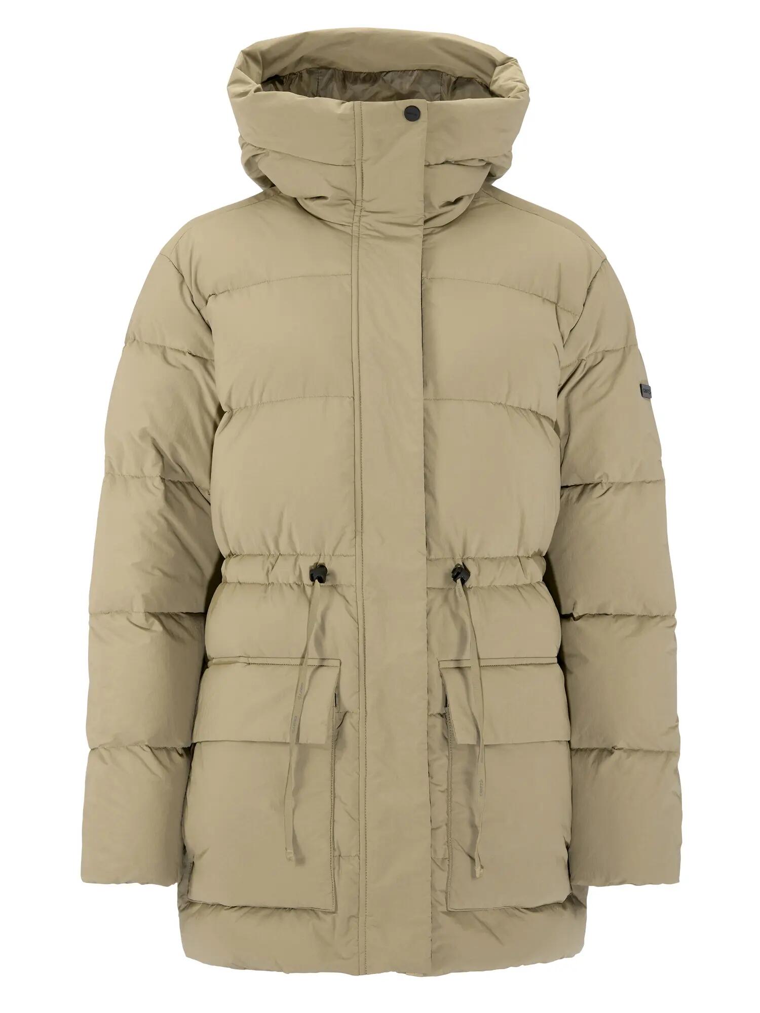 craft Urban Down Puffer Jacket Mulher – Enchimento em penugem 80/20 – Taupe 2/7