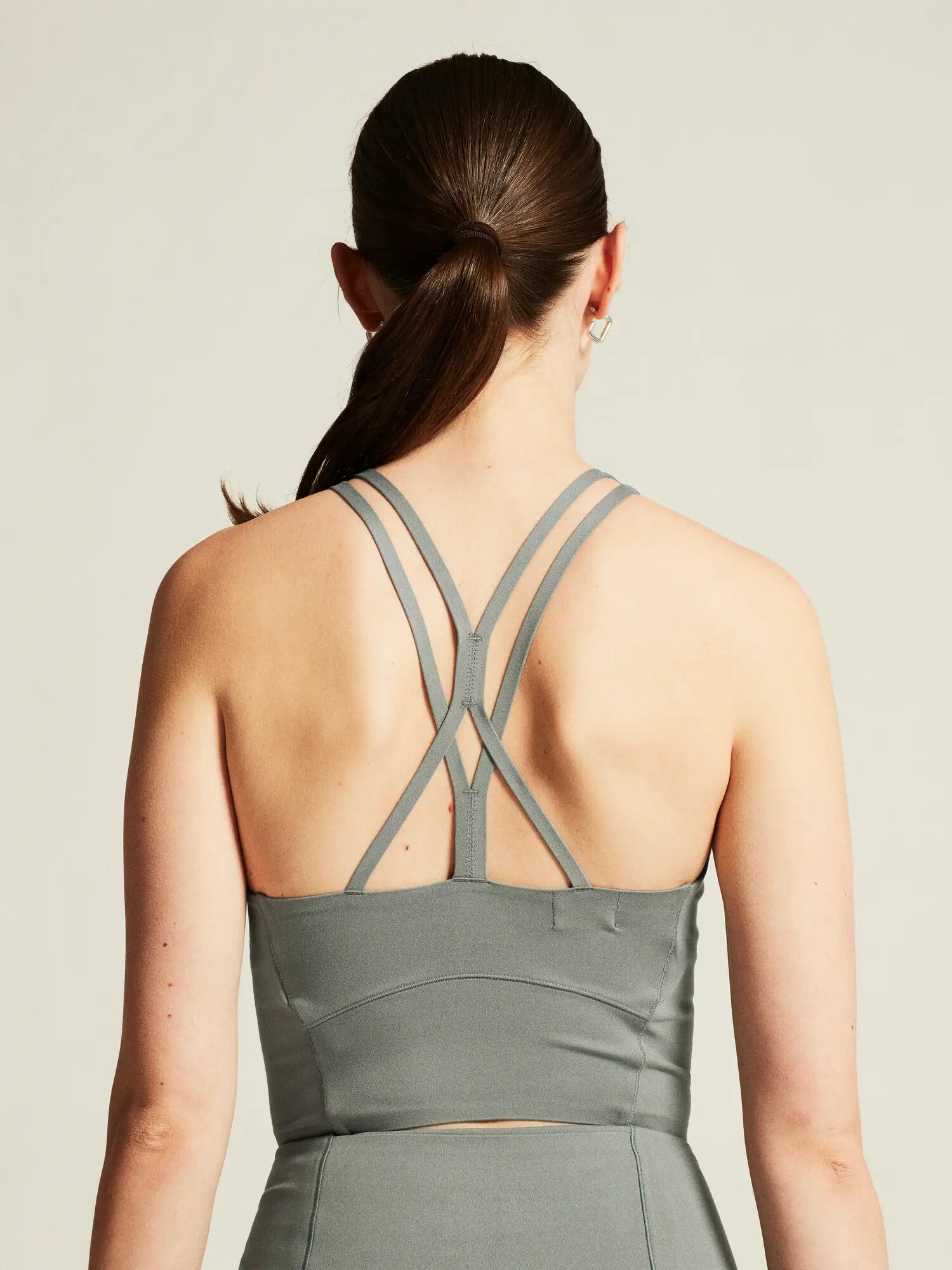 craft Cropped Singlet Collective W — Weicher, recycelter Stoff – Leaf 4/7