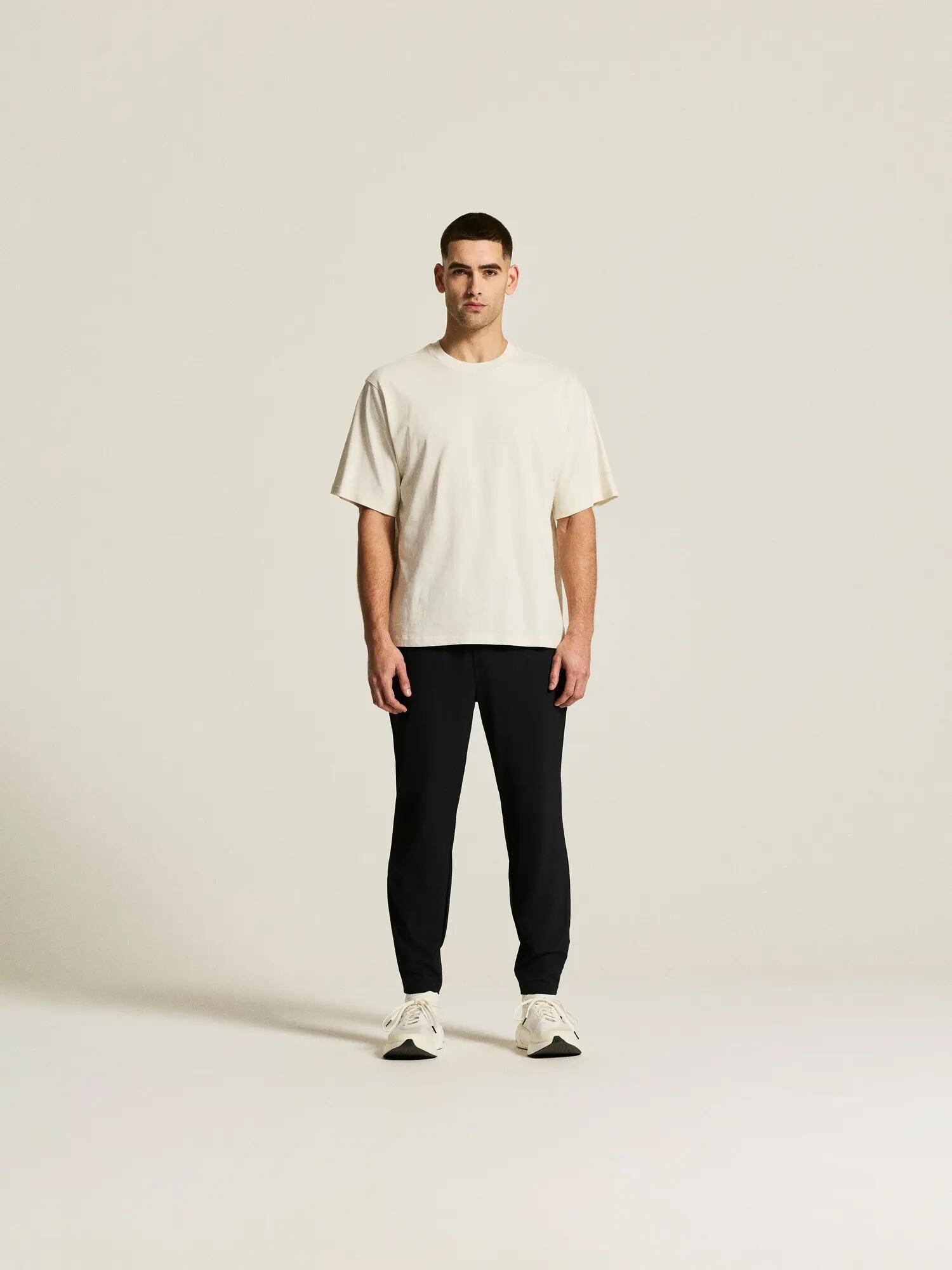 craft Frequent Heavy SS Tee M – T-shirt manches courtes en coton bio – Tofu 3/7
