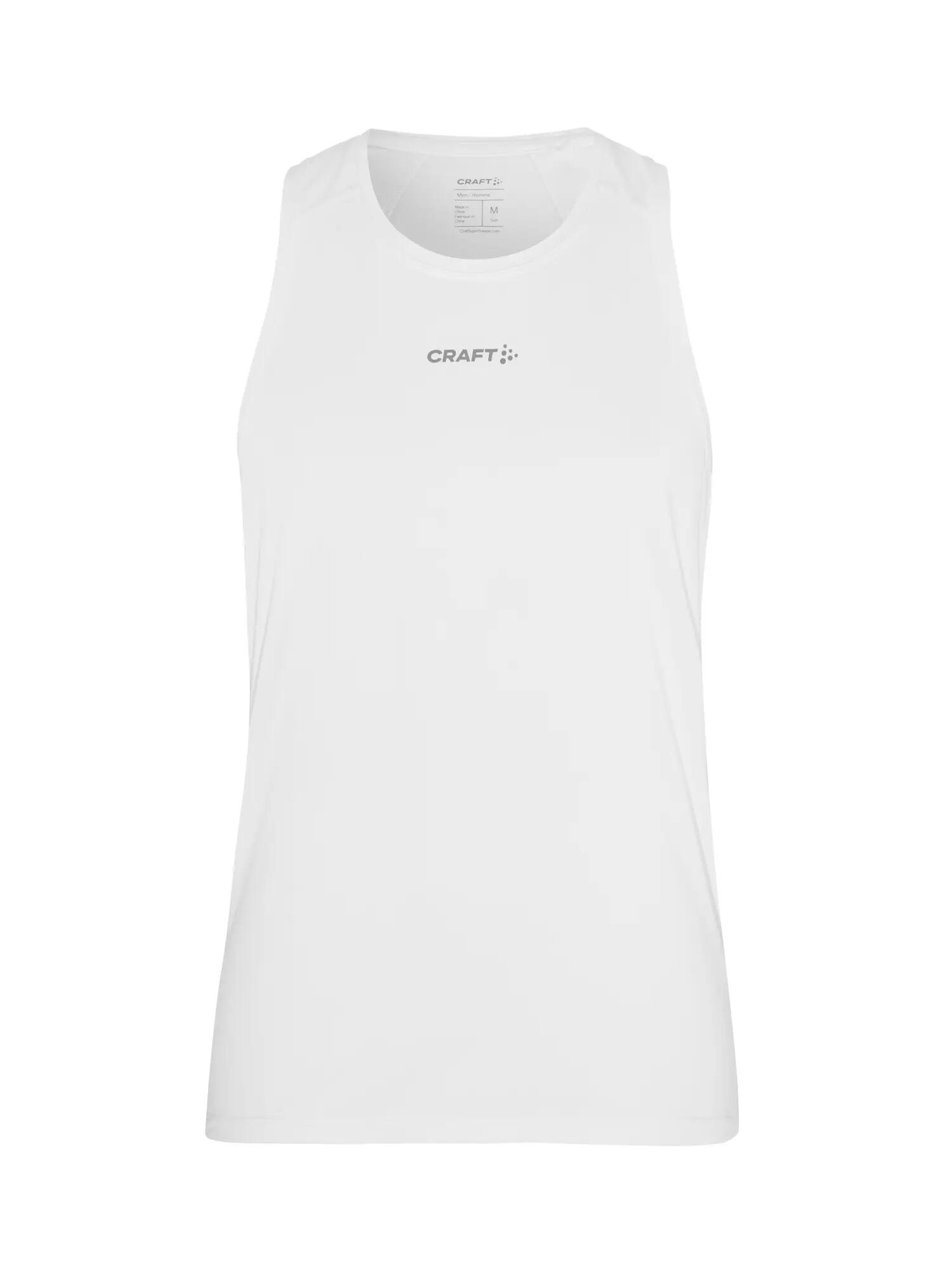craft ADV Essence Singlet 2 M – funktionales Trainingssinglet – White 2/7
