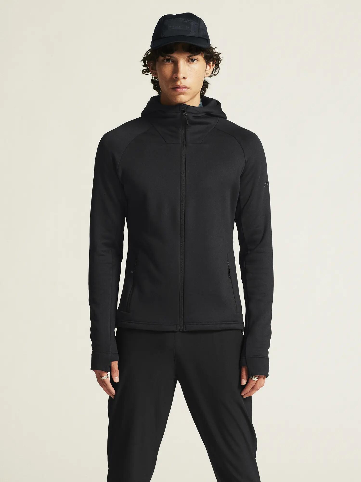 craft ADV Explore Power Fleece Hood Jacket M – Weiche, dehnbare Fleecejacke – 3/7