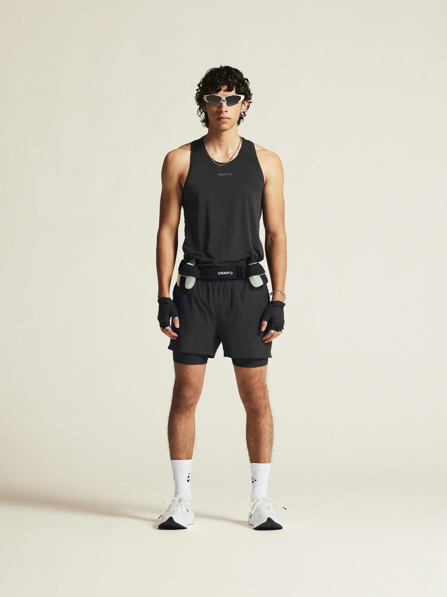craft ADV Essence Singlet 2 M – débardeur d'entraînement respirant – Black 7/7
