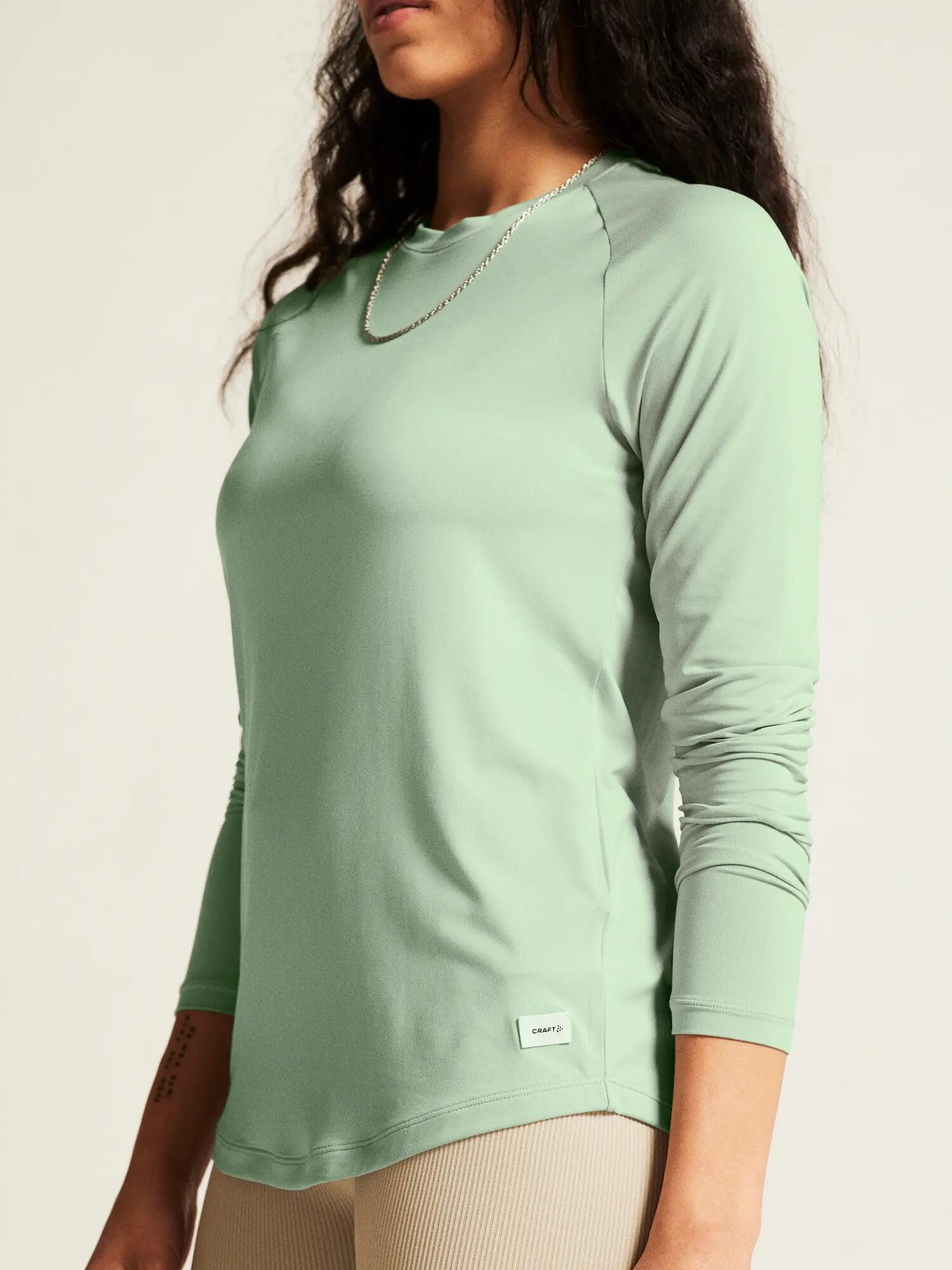 craft Collective LS Tee W – haut manches longues doux et extensible – Glacial 3/7