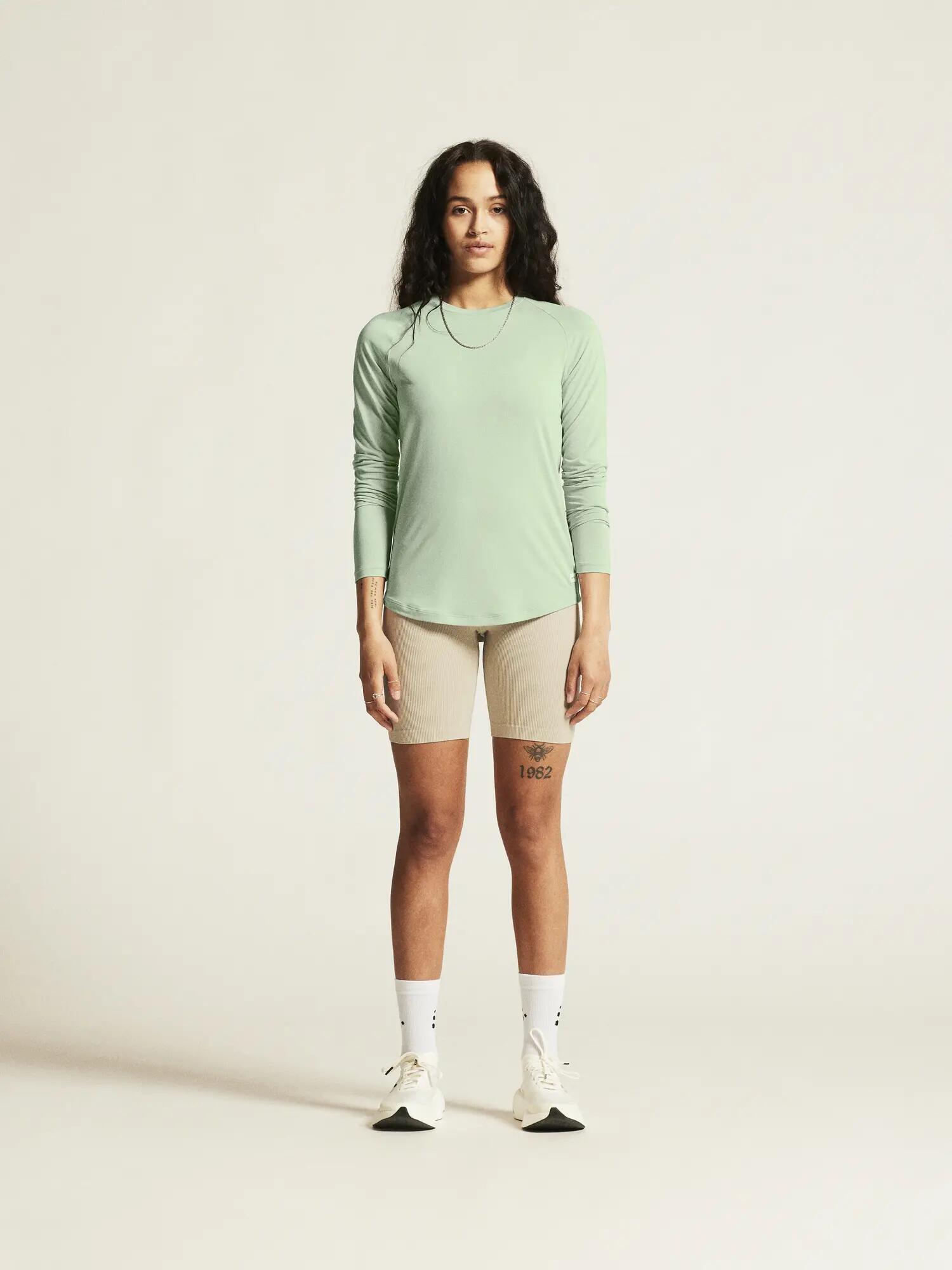 craft Collective LS Tee W – haut manches longues doux et extensible – Glacial 2/7