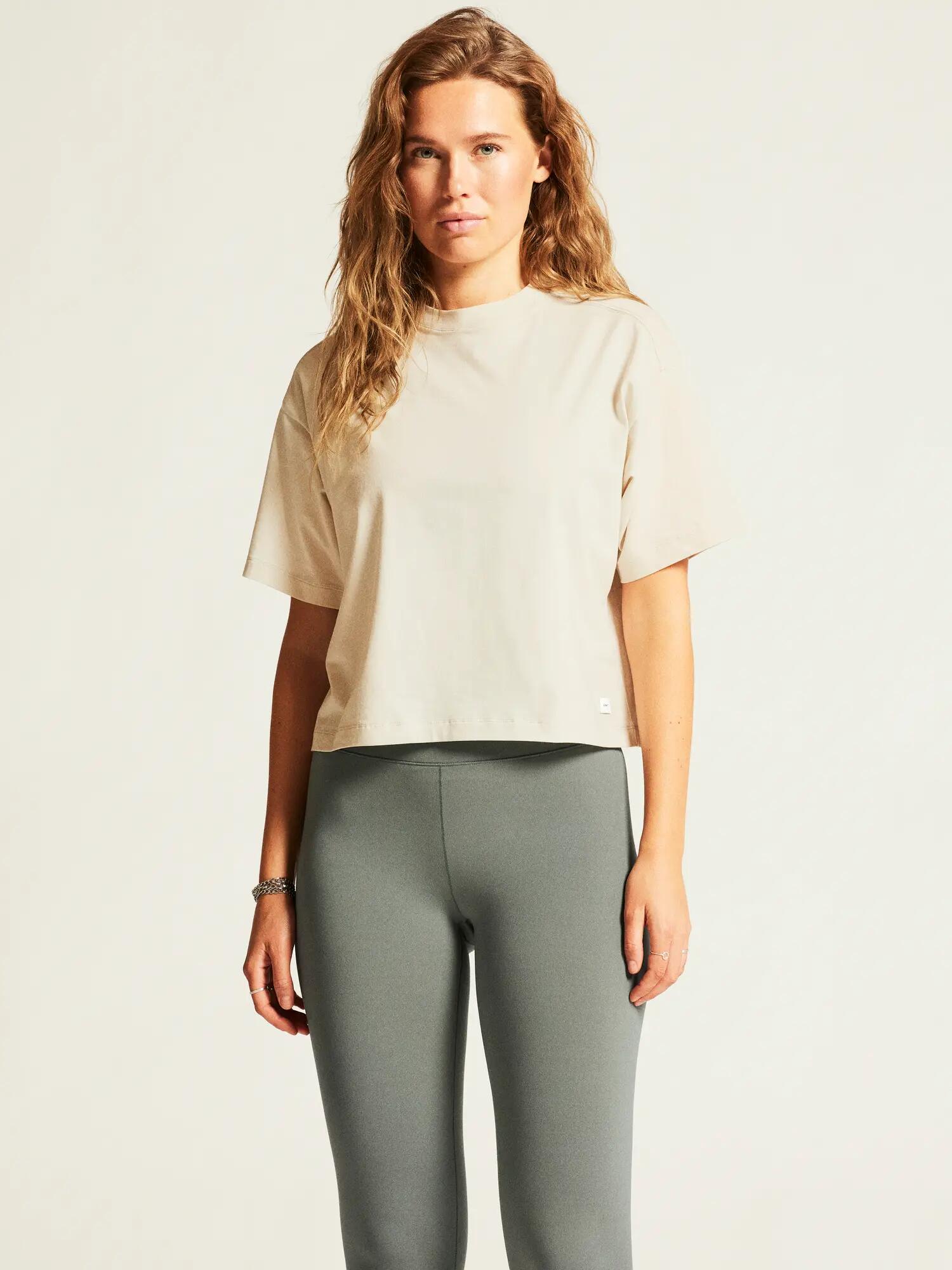 craft Collective Relaxed SS Tee W – weicher Bio-Baumwollstretch – Plaster 6/7