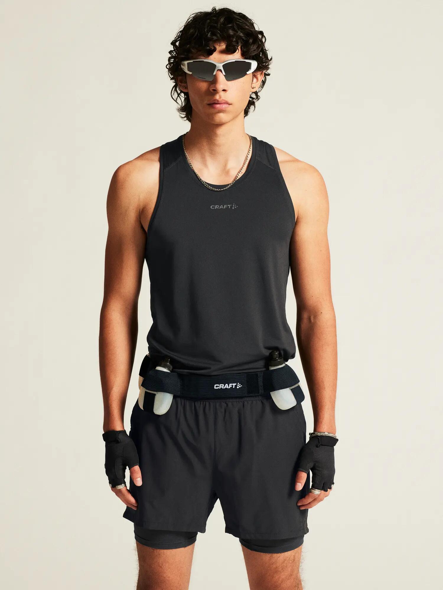craft ADV Essence Singlet 2 M – débardeur d'entraînement respirant – Black 2/7