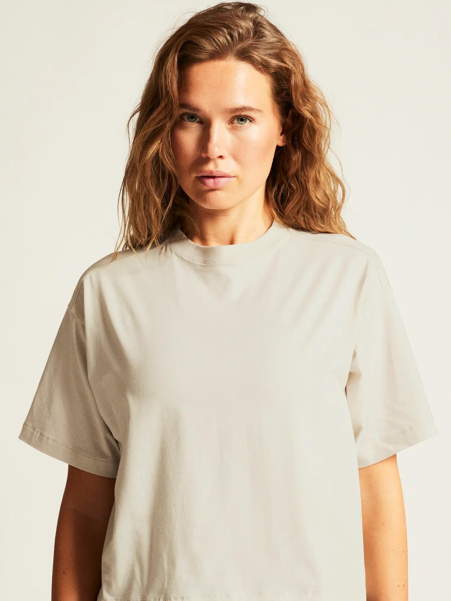 craft Collective Relaxed SS Tee W – weicher Bio-Baumwollstretch – Plaster 4/7