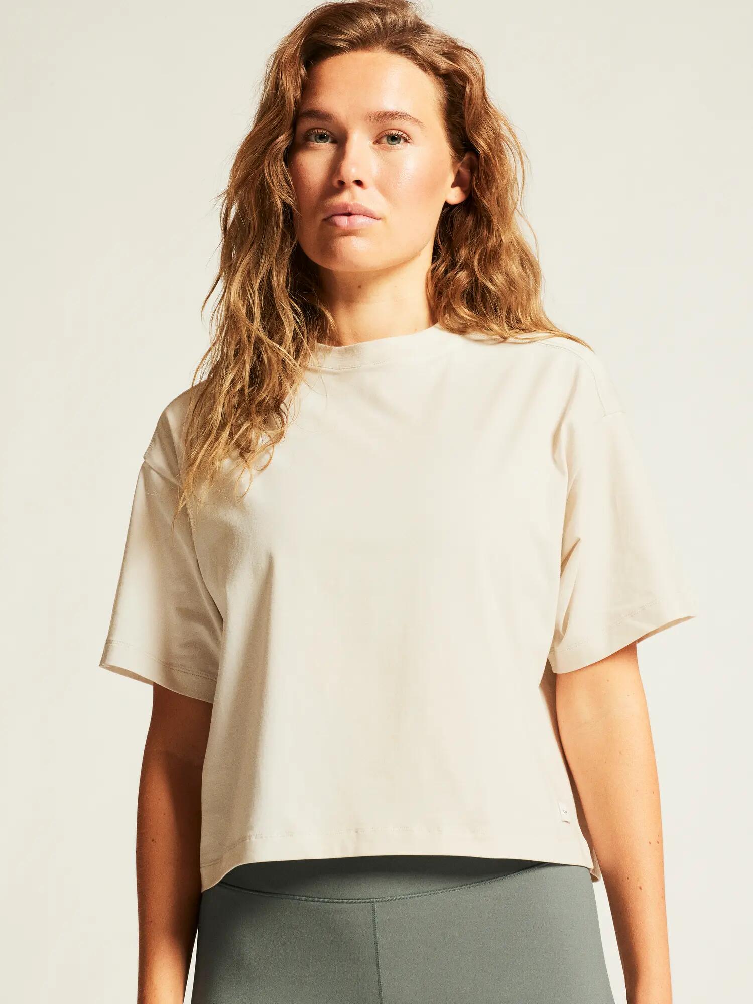 craft Collective Relaxed SS Tee W – weicher Bio-Baumwollstretch – Plaster 2/7