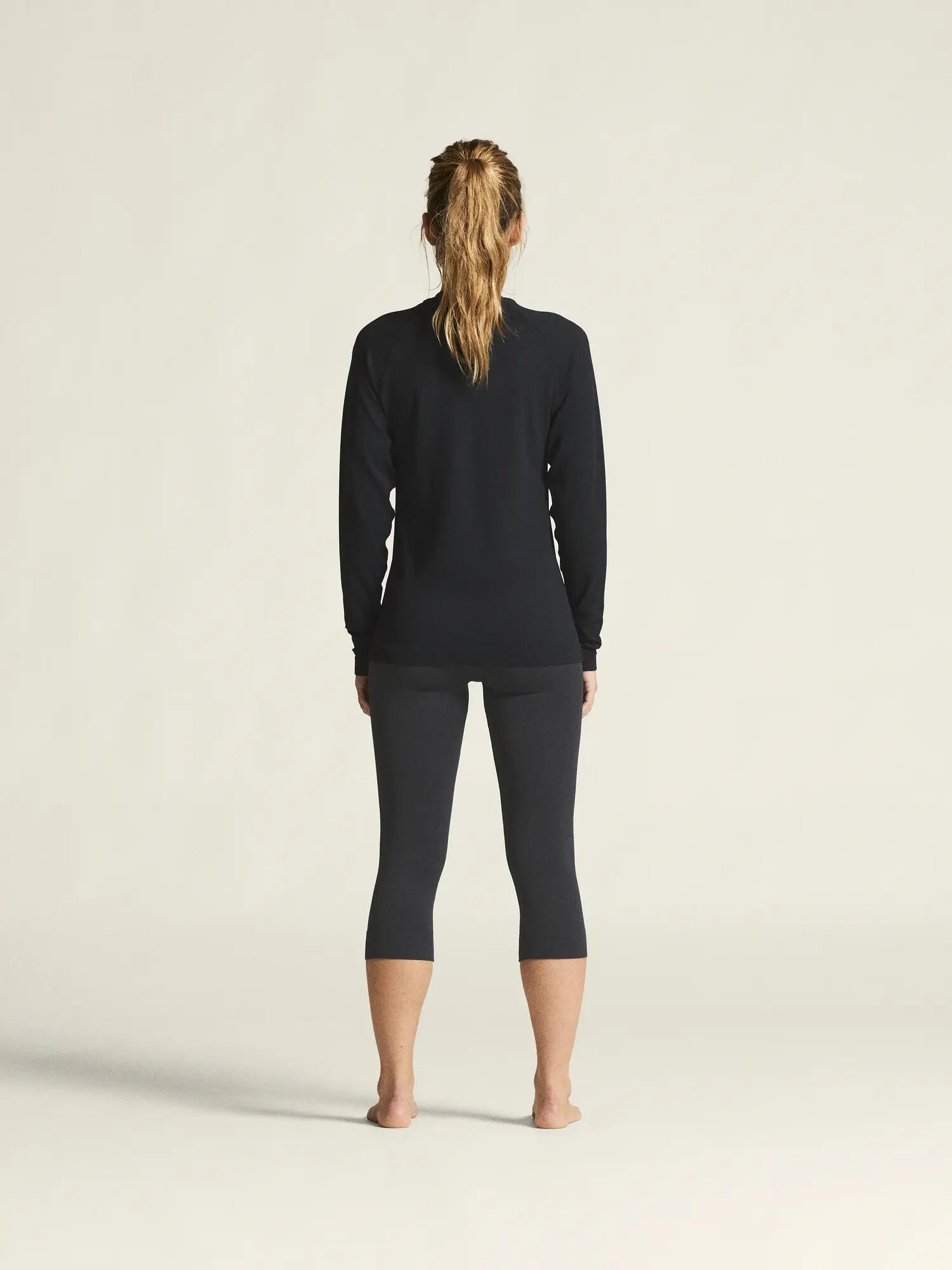 craft Active Comfort LS 2 W — T-shirt manches longues technique recyclée – Black 4/7