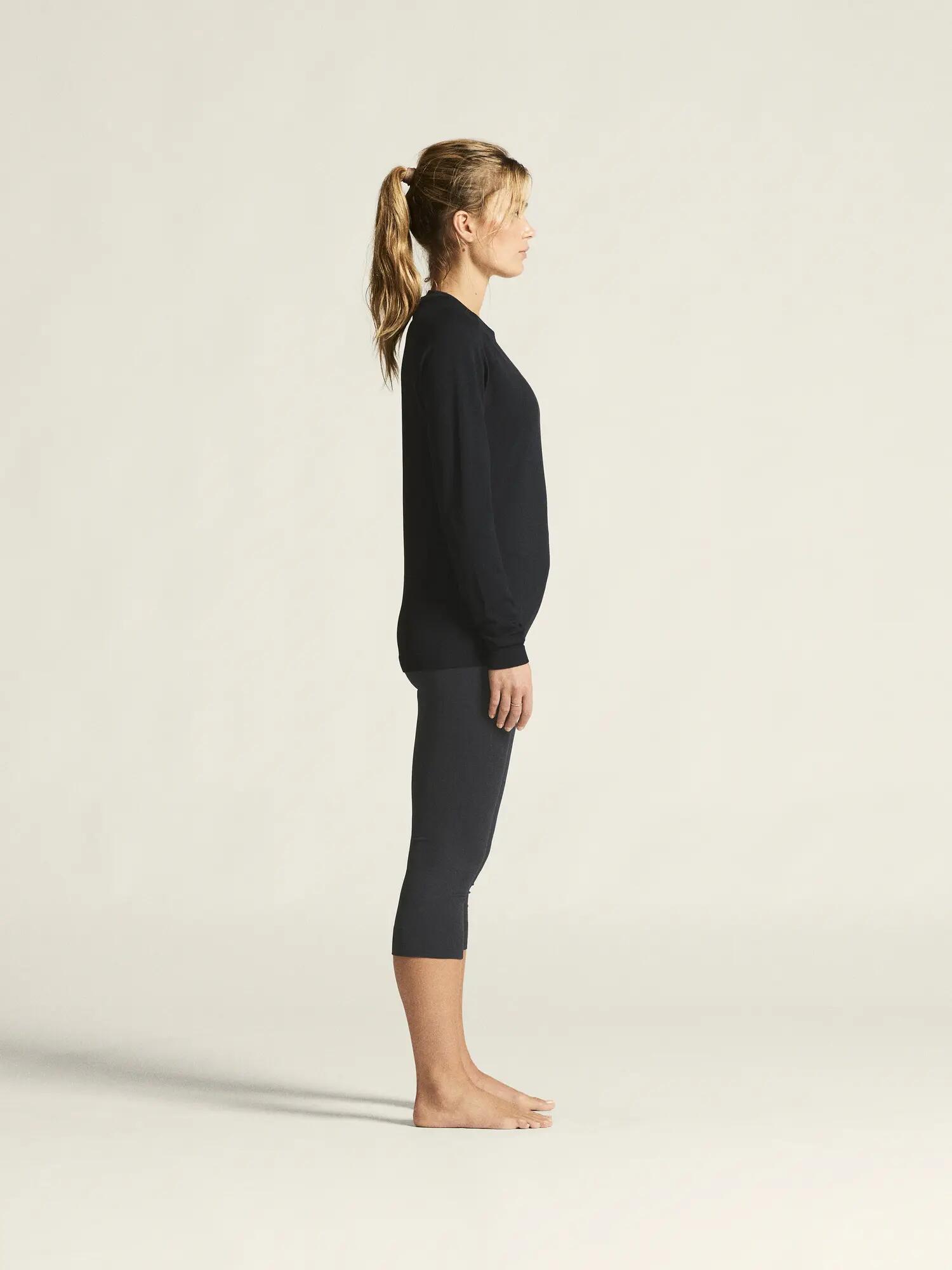 craft Active Comfort LS 2 W — T-shirt manches longues technique recyclée – Black 3/7