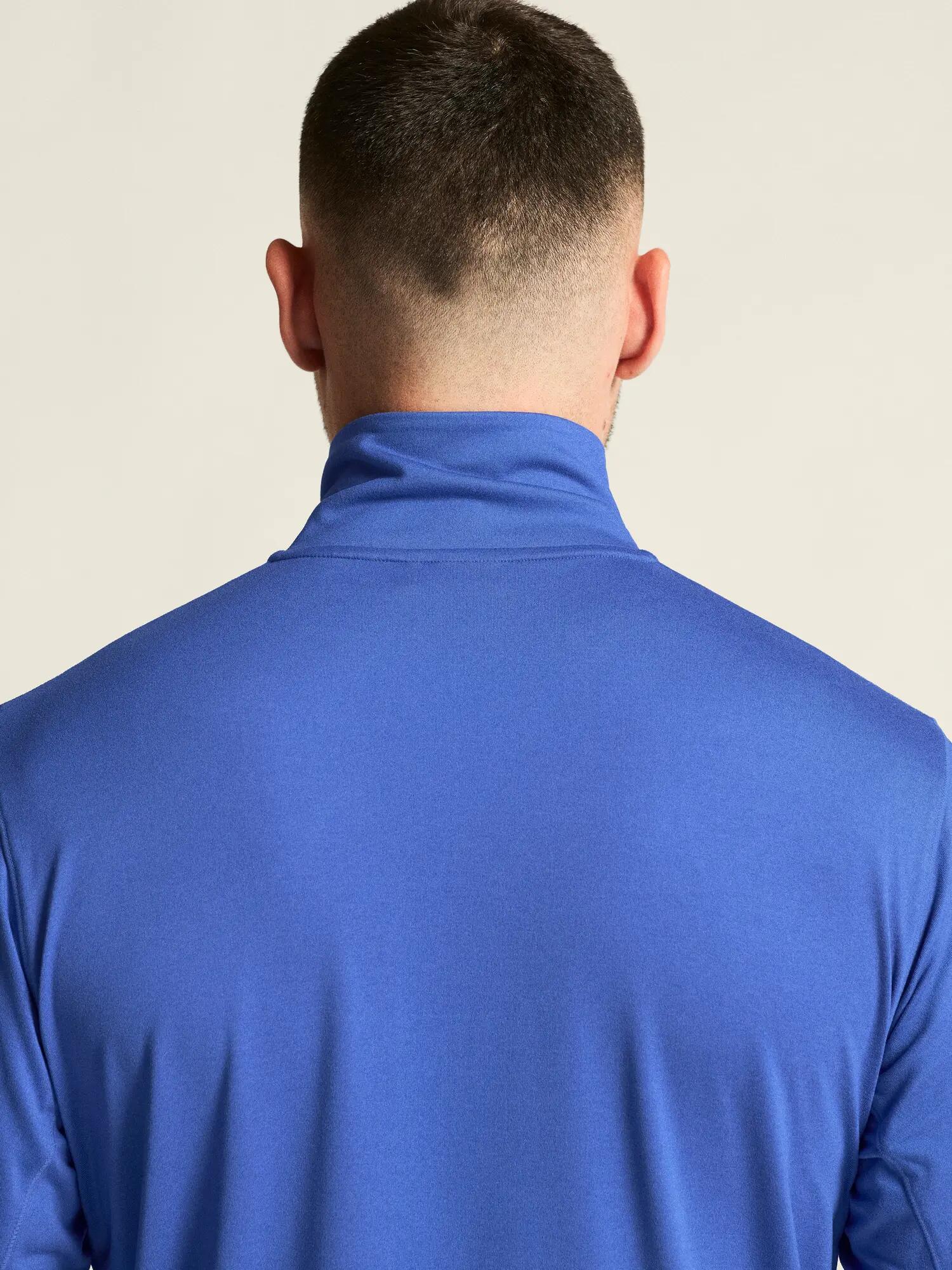 craft Flow HZ LS M — Langarmshirt mit Stehkragen aus recyceltem Polyester – Ink 5/7