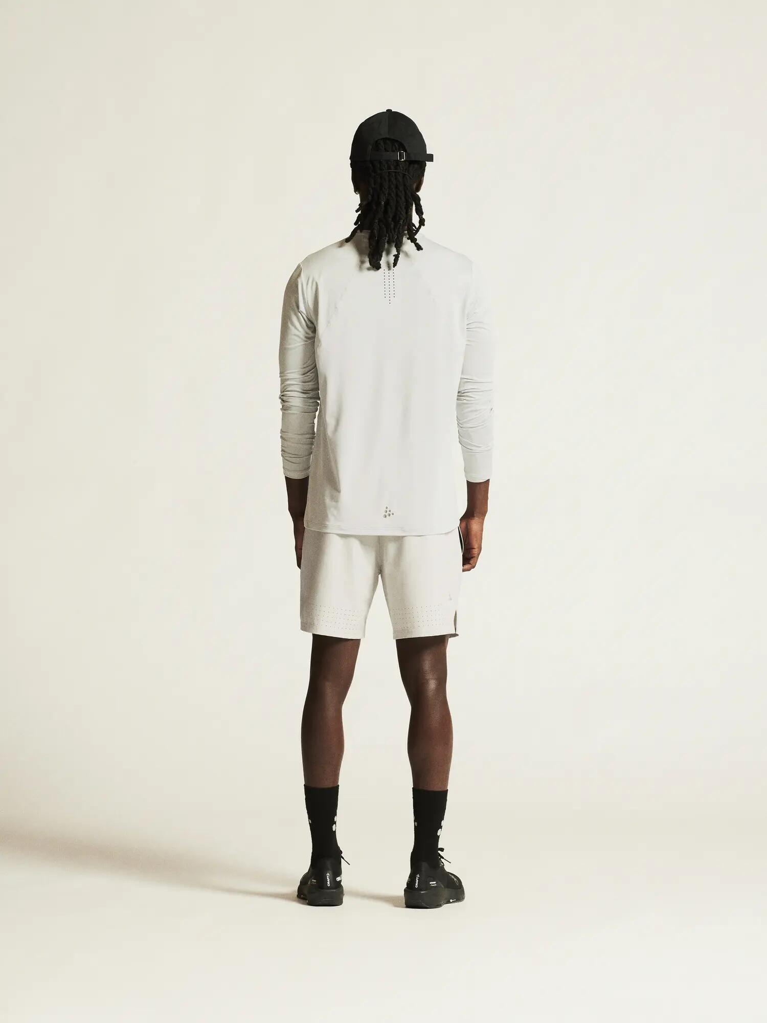 craft ADV Essence LS Tee 2 M – Langarm-Trainingsshirt, atmungsaktiv – Cloud 2/7