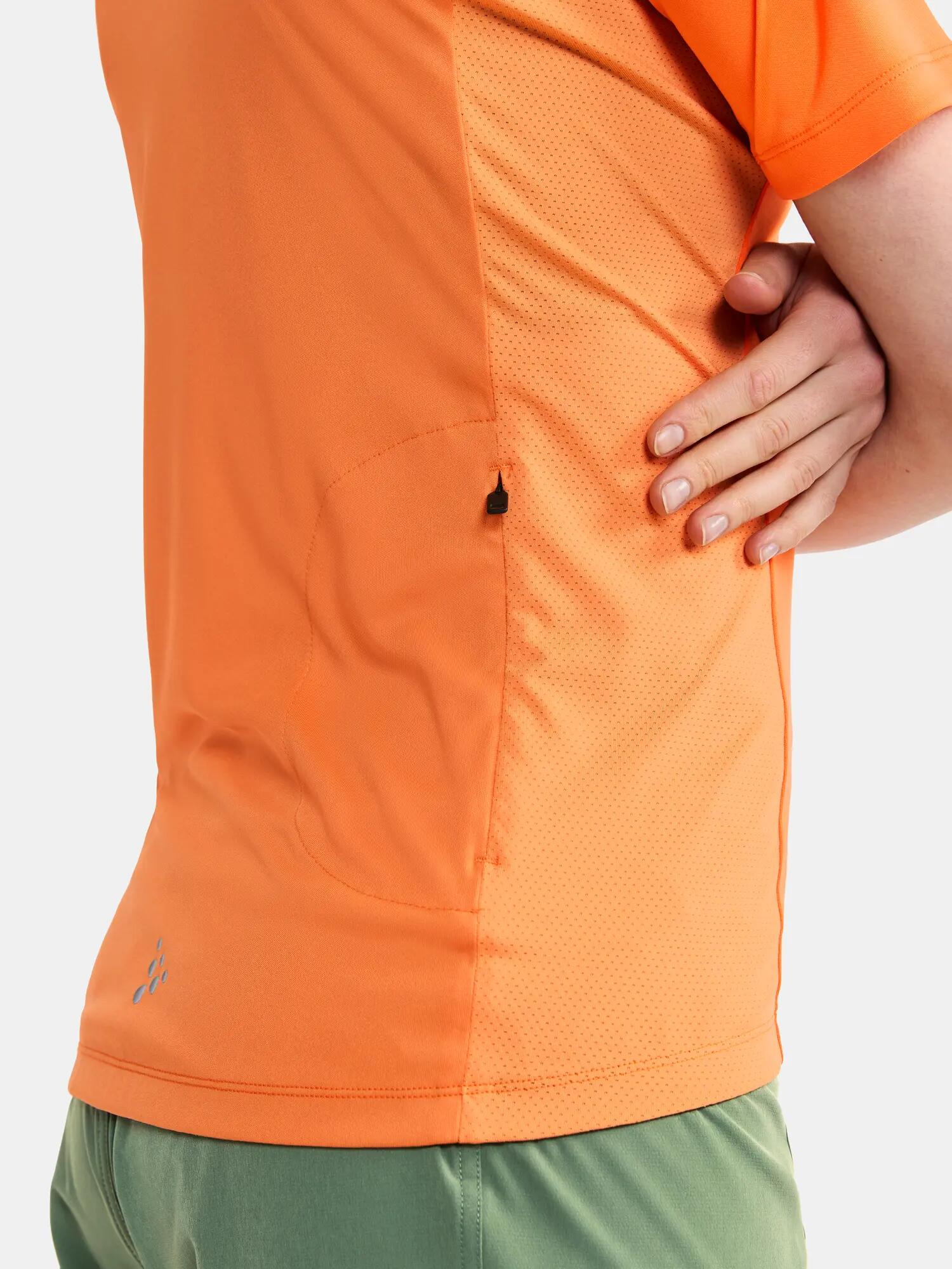 craft CORE Offroad Ss Jersey W – leichtes, dehnbares Fahrradtrikot – Tart-Sour 4/7