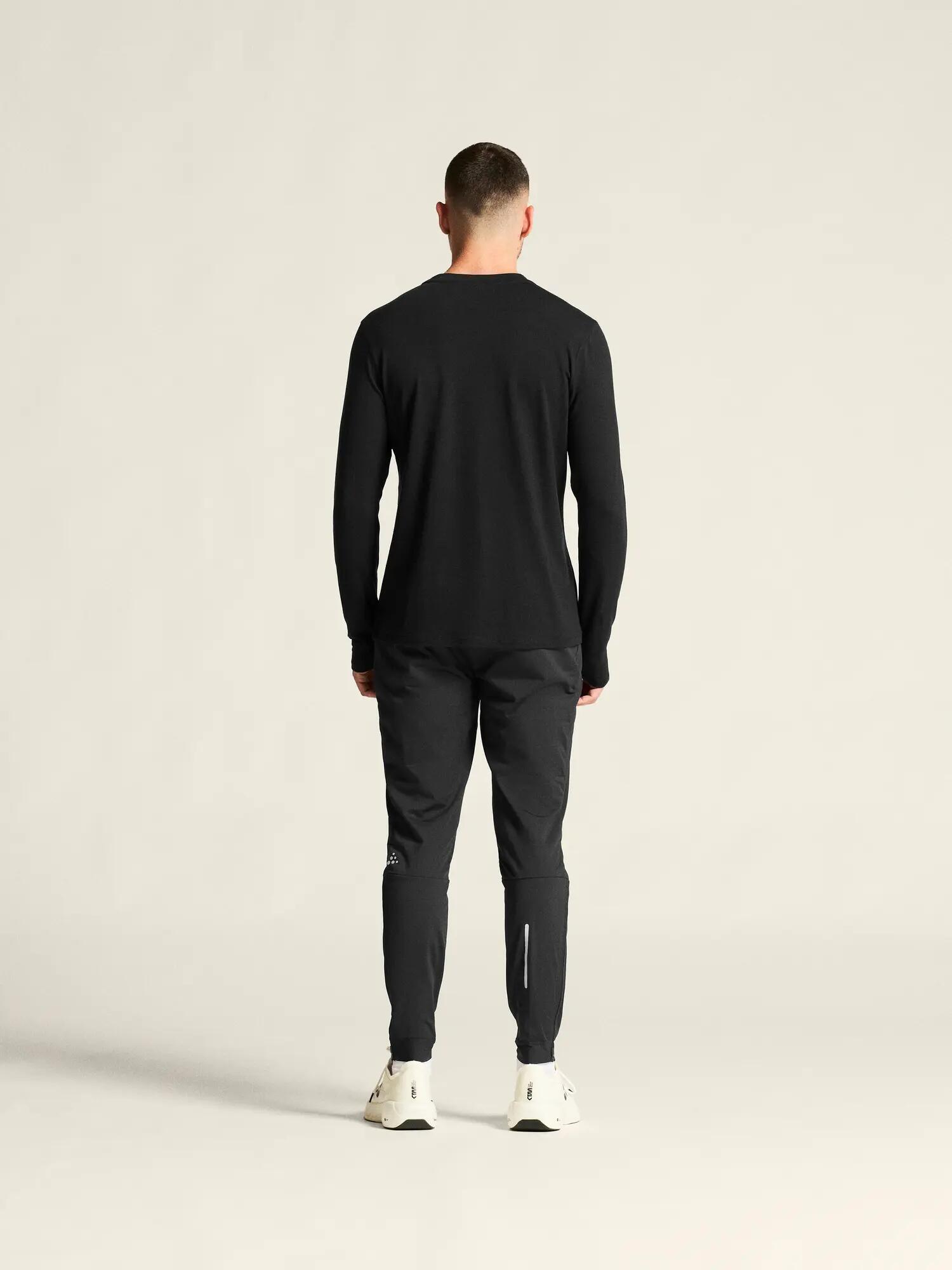 craft Wool Jersey LS CN M — Langarm-Jersey aus Merinowolle, wärme- und 6/7