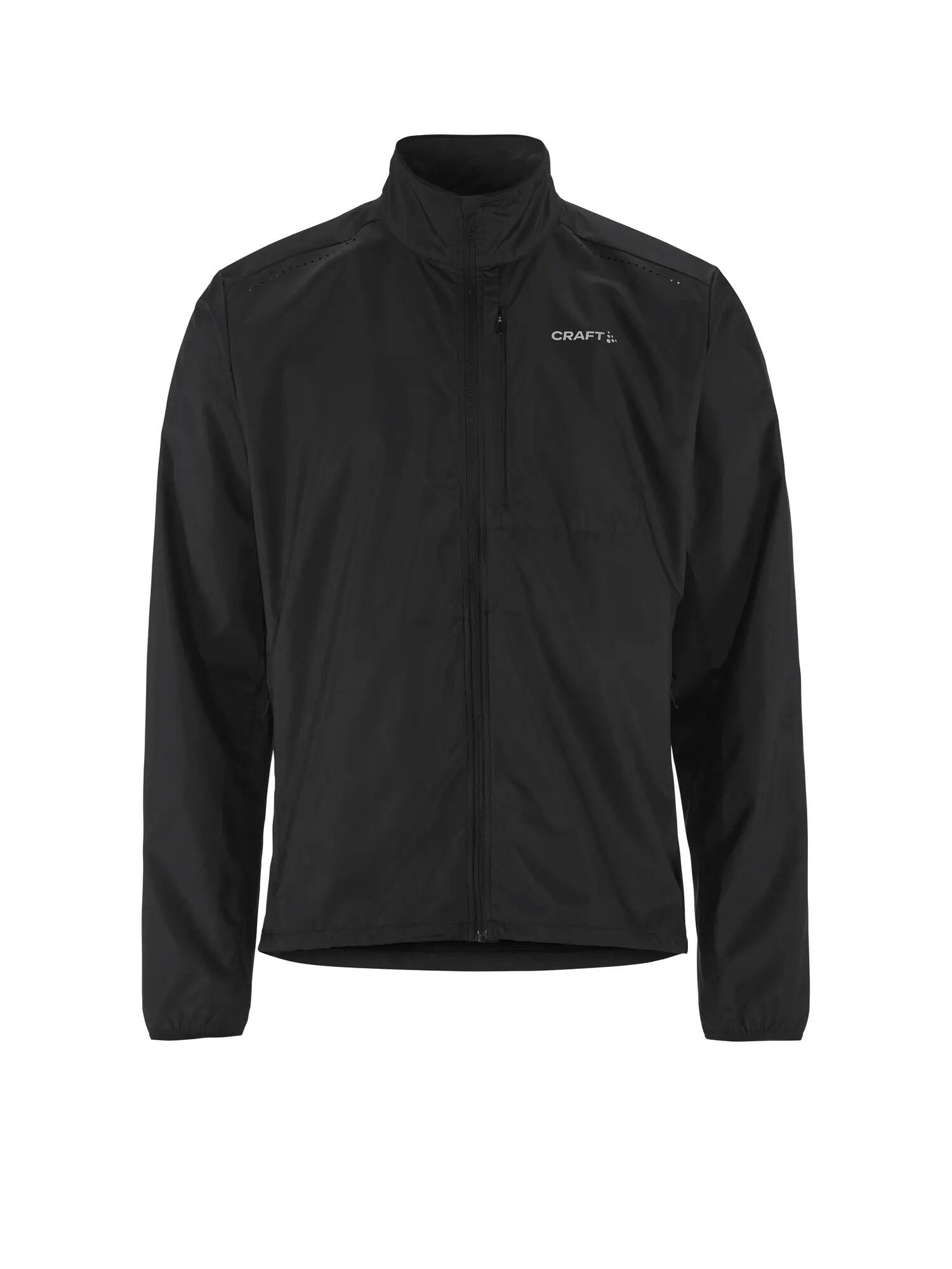 craft Jacke Essence Wind Jacket 2 M – wind- und wasserabweisend – Black 2/7