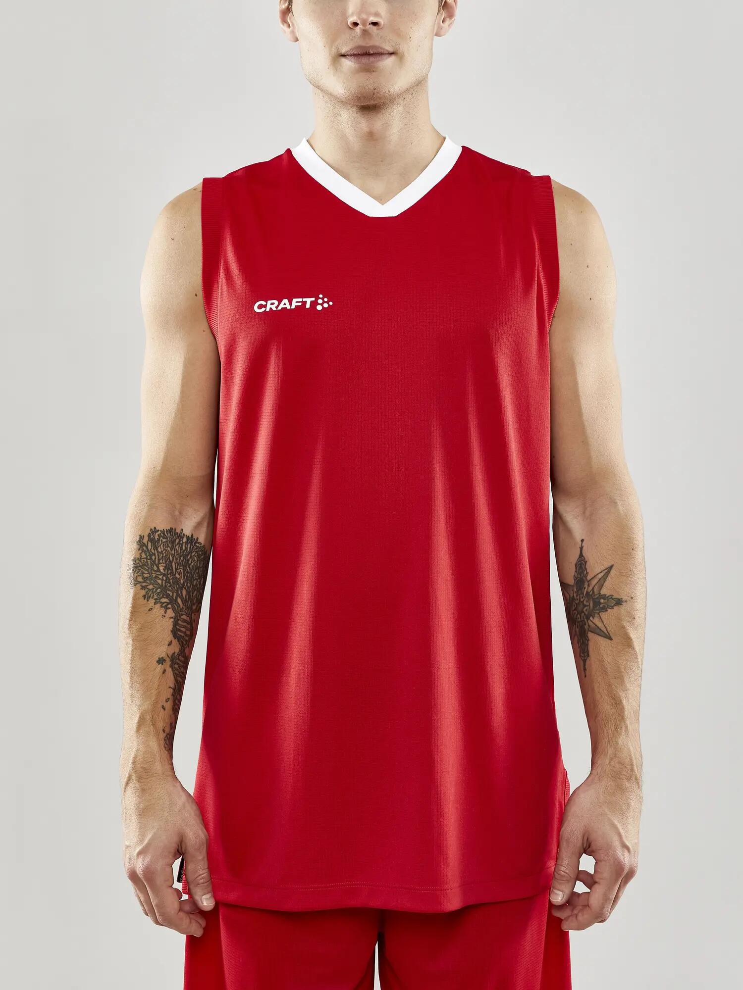 craft Progress Basket Singlet M – licht basketbalshirt van gerecycled polyester 4/7