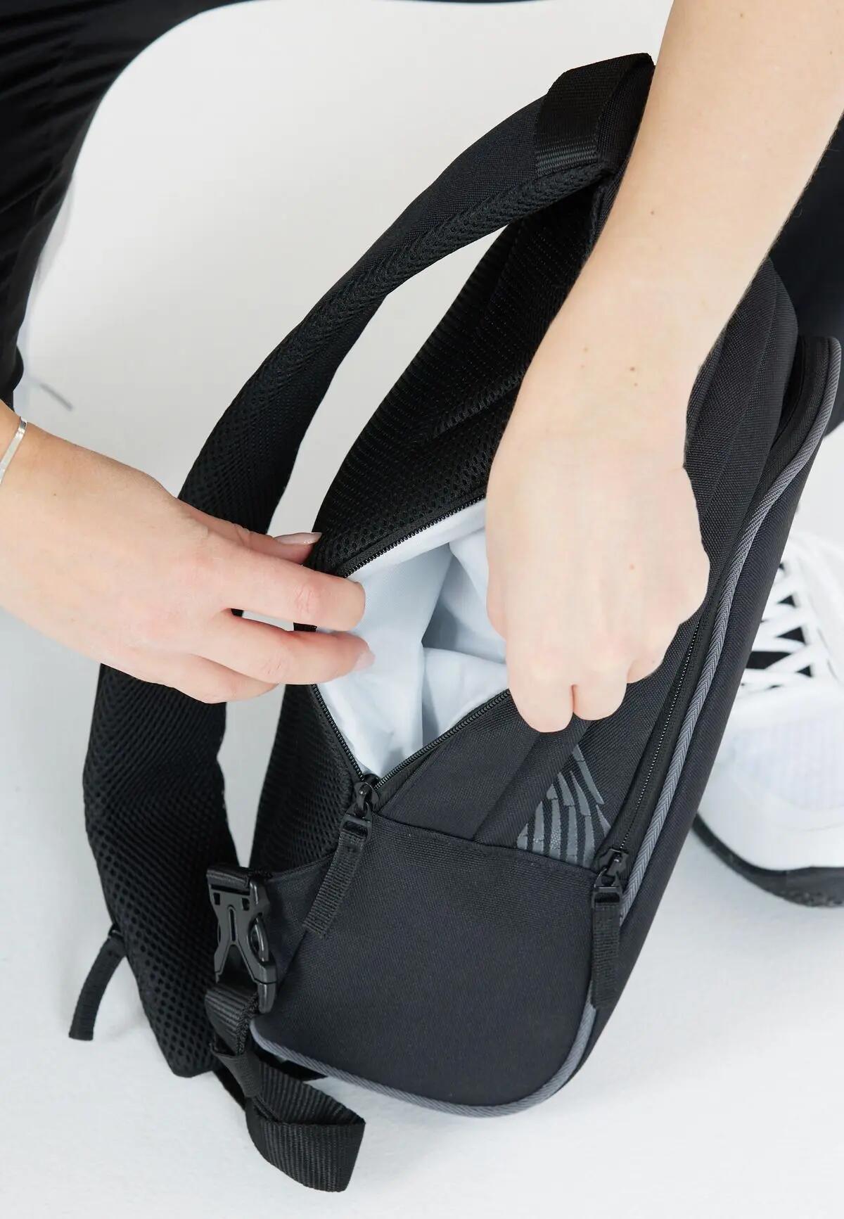 fz_forza Tour Line Sling Bag heuptas van polyester – 1001 Black 7/7