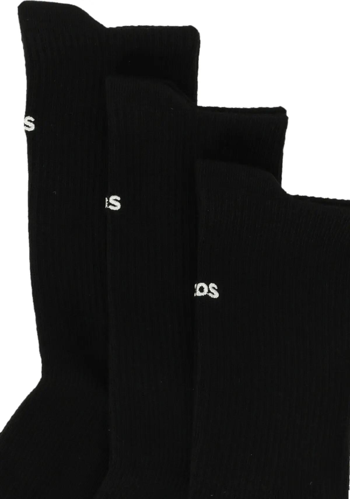 sos Cinto 3 Pack Sokken van polyester met elastaan – 1001 Black 3/4