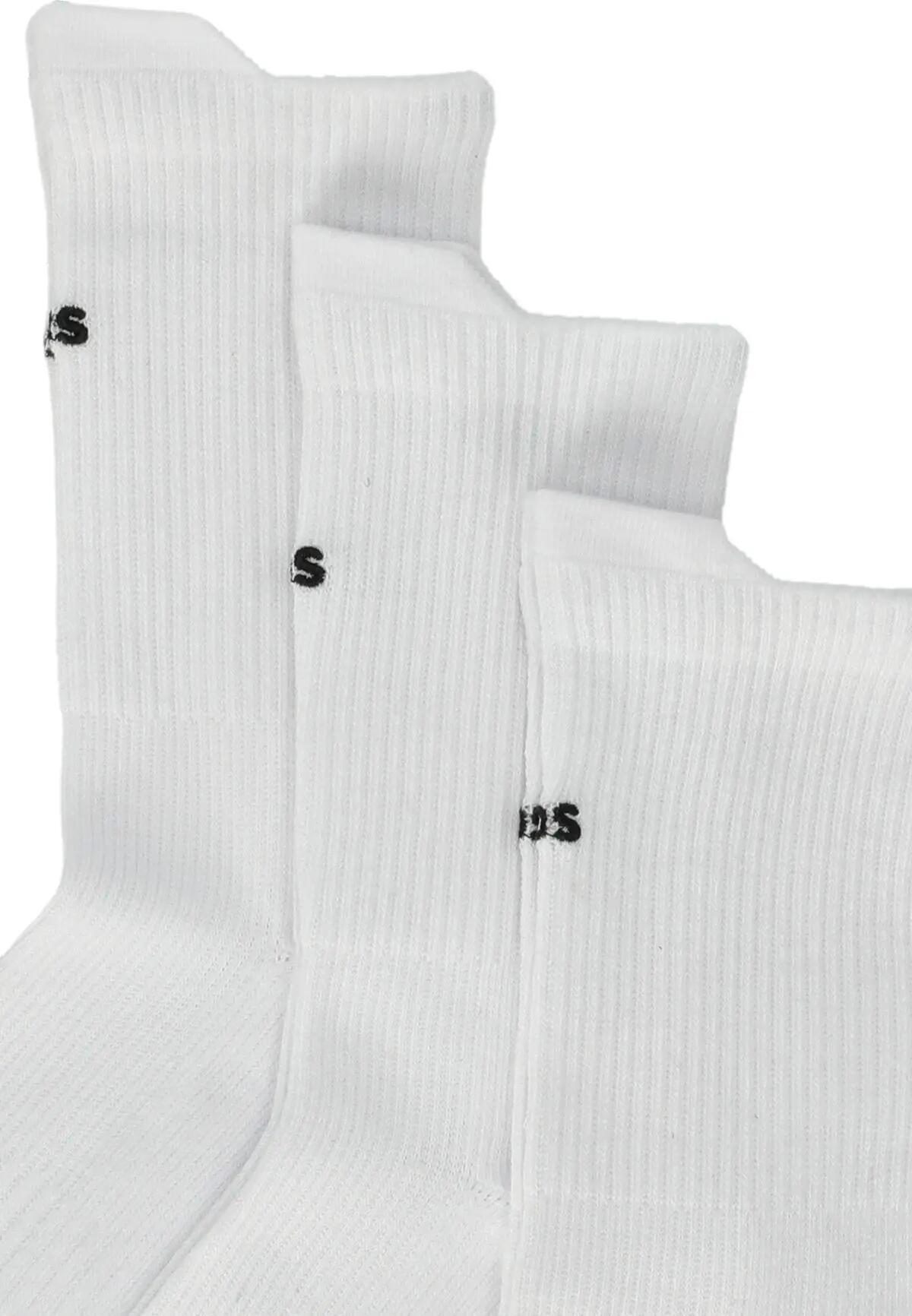 sos Sokken Cinto 3 Pack van rekbaar polyester – 1002 White 3/4
