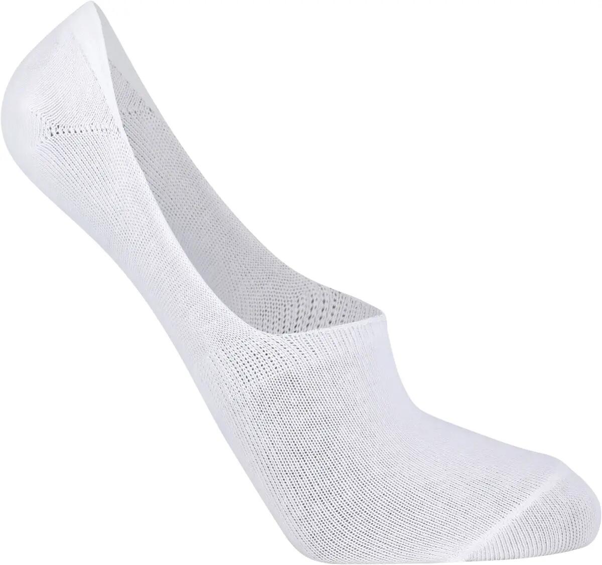 endurance Livio Chaussettes Basses en Silicone 3P - Ultra douces – 1002 White 4/5