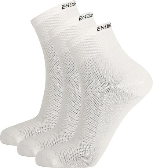 endurance Chaussettes Alcudia Viscose (Bambou) Quarter 3-Pack - respirantes –