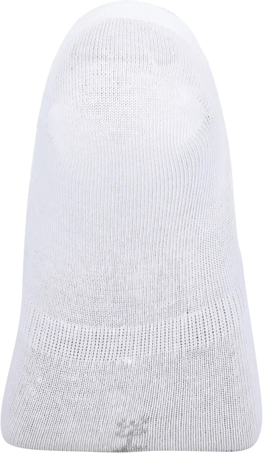 endurance Livio Chaussettes Basses en Silicone 3P - Ultra douces – 1002 White 3/5