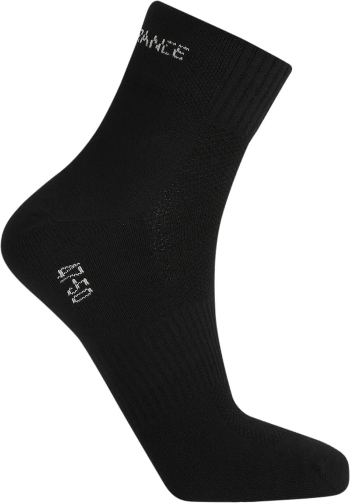endurance Meias Dingwall Quarter Performance 3-Pack – 1001 Black 4/5