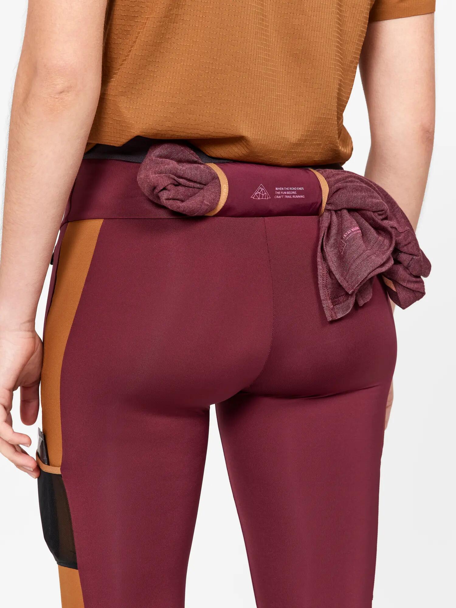 craft PRO Trail Tights W – Technische trail tights van gerecycled polyamide – 6/6
