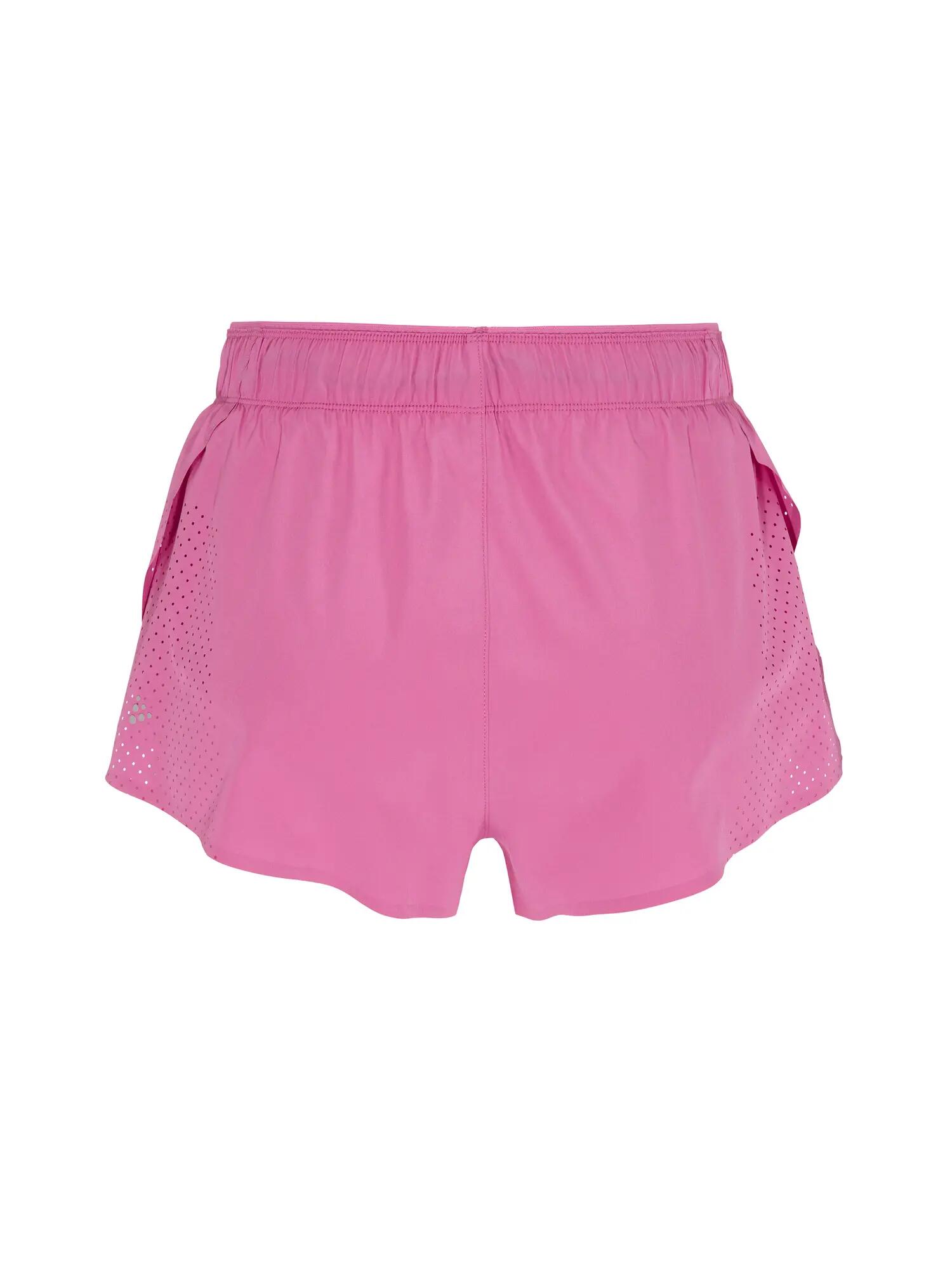 craft Race Day Split Shorts 2 W – Leichter, belüfteter Laufshort – Magenta 2/7