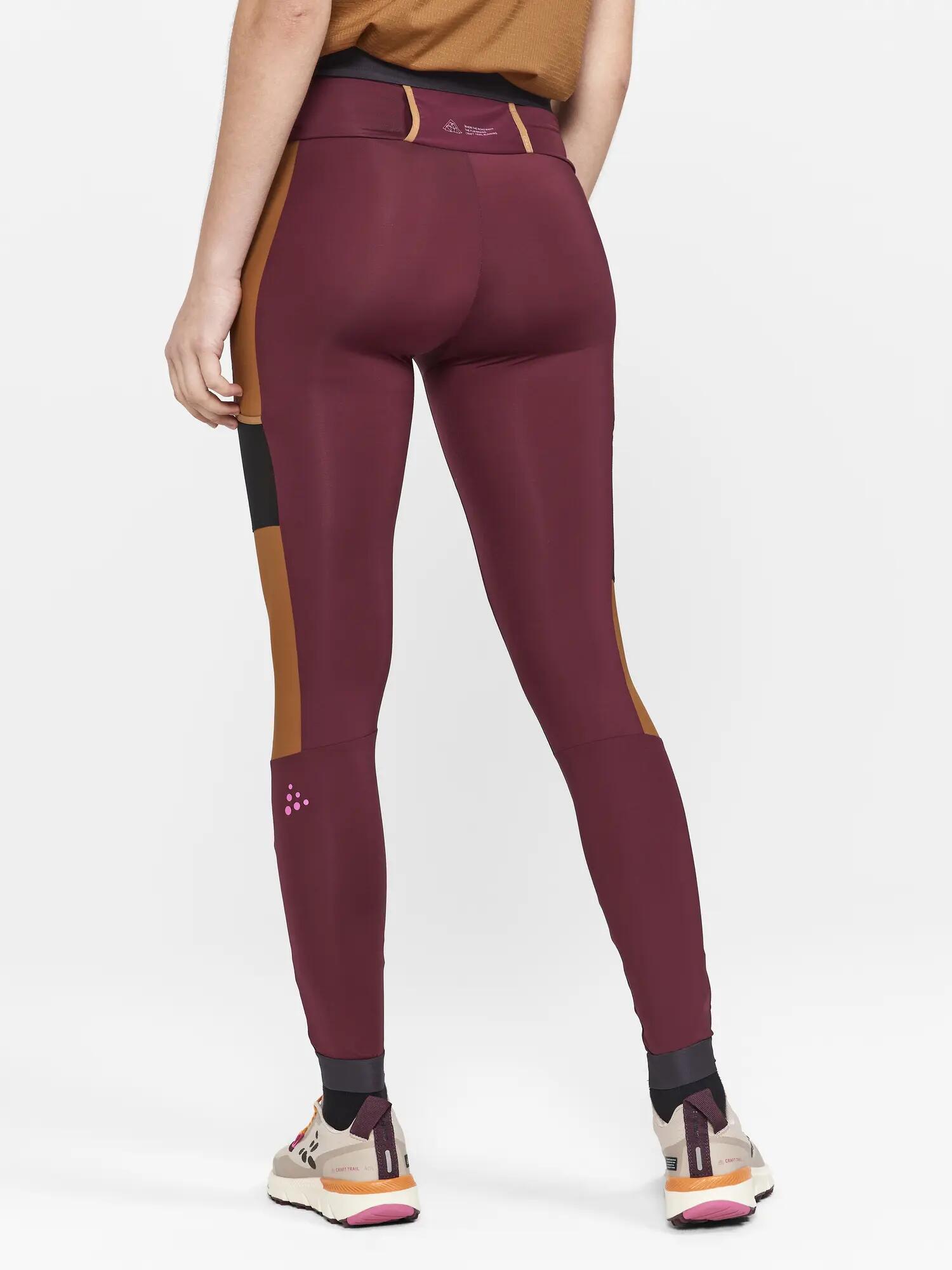craft PRO Trail Tights W – Technische trail tights van gerecycled polyamide – 2/6