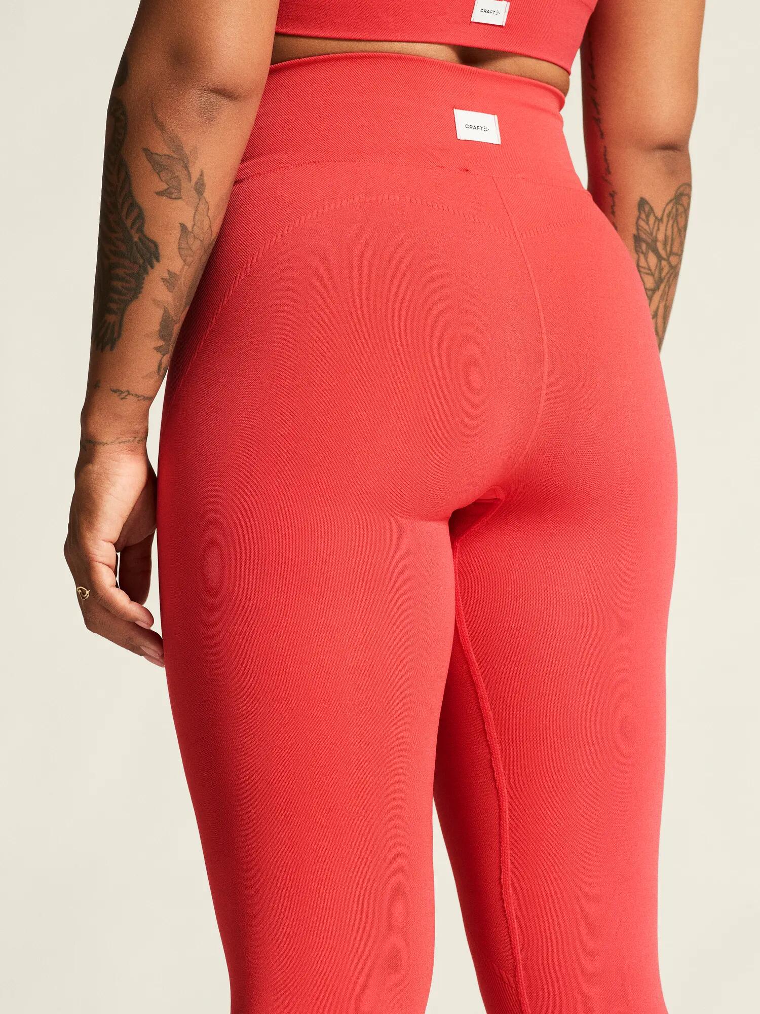 craft Collective Seamless Tights W – Nahtlose Trainingshose – Poppy 3/7