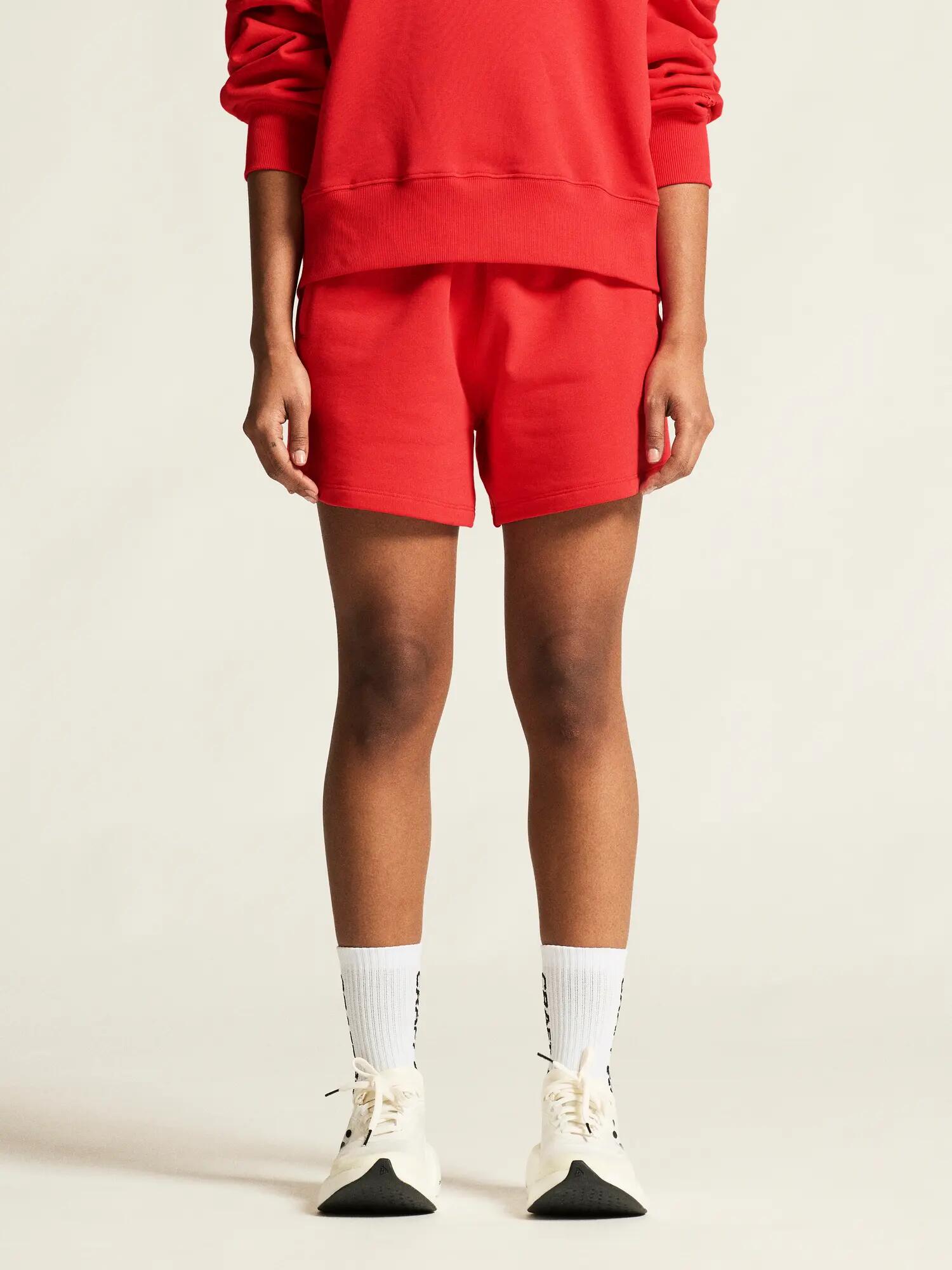 craft Frequent Sweatshorts W – 100% Bio-Baumwolle, relaxed Fit – Poppy 5/7