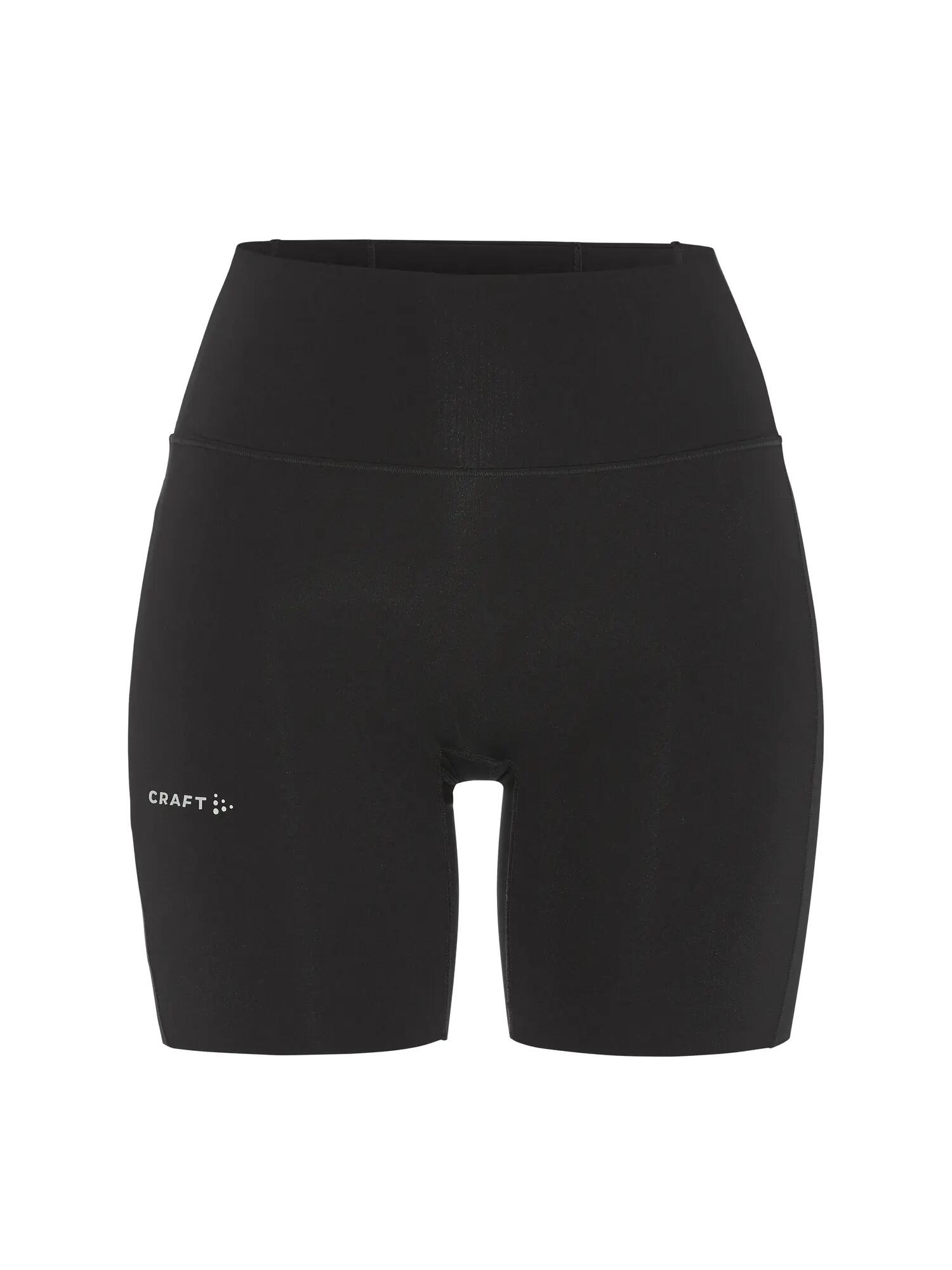 craft Hypervent Short Tights W – Kurze Lauf-Tights, breiter Bund – Black 2/7