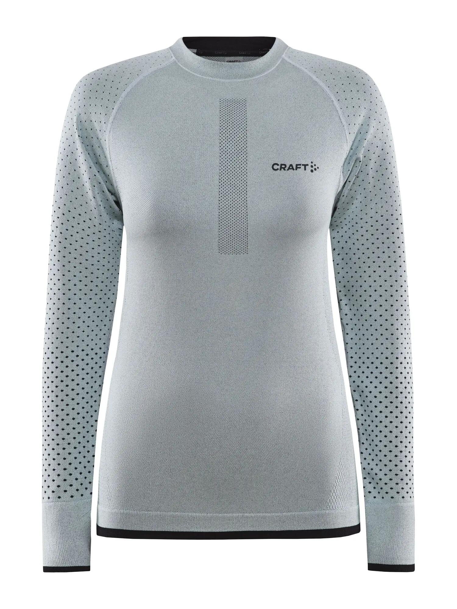 craft Warm Intensity LS W – Langarm-Baselayer mit Wärmeisolierung – Ice-Black 2/6
